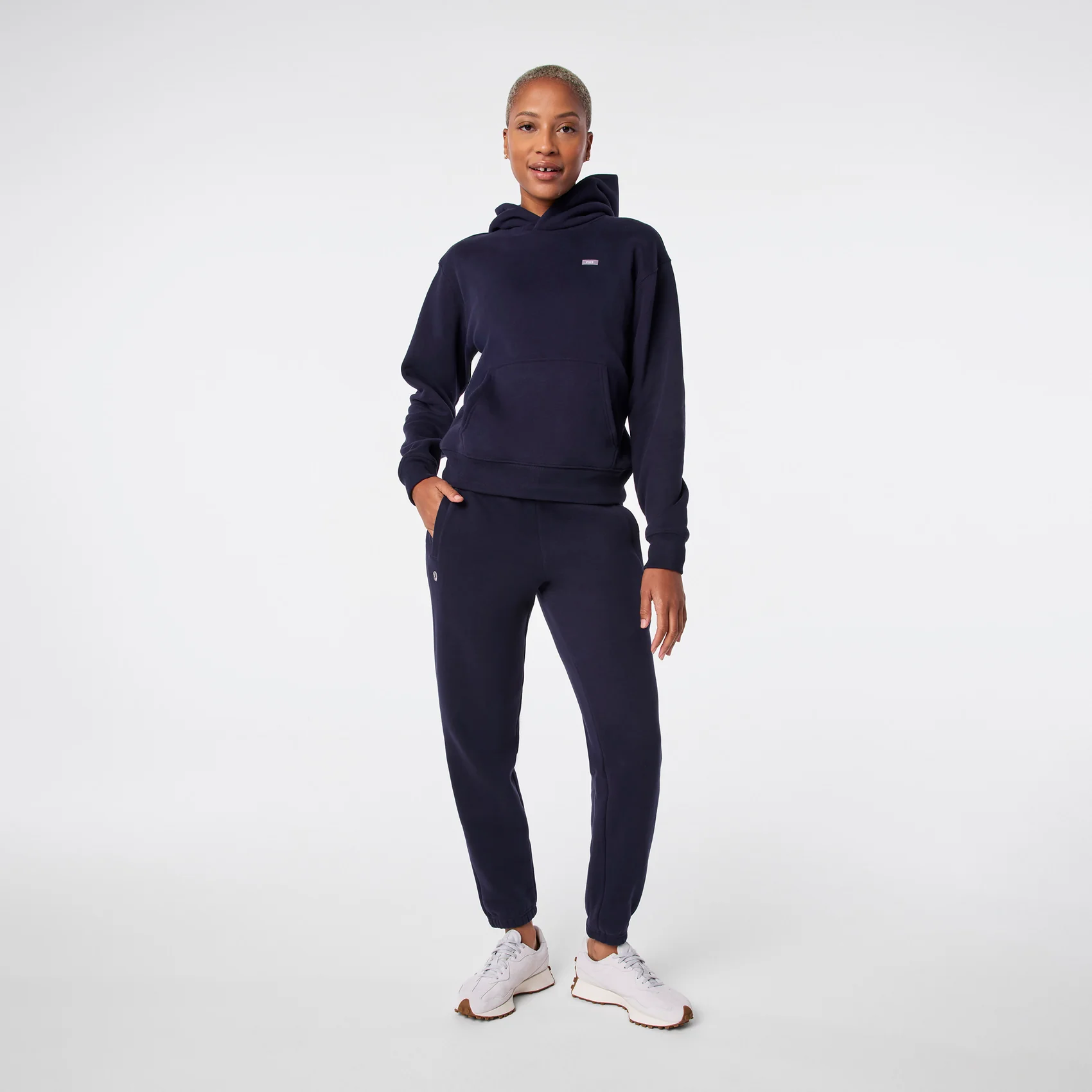 women's Navy Off-Shift - Hoodie Sweatshirt™ - Image 2
