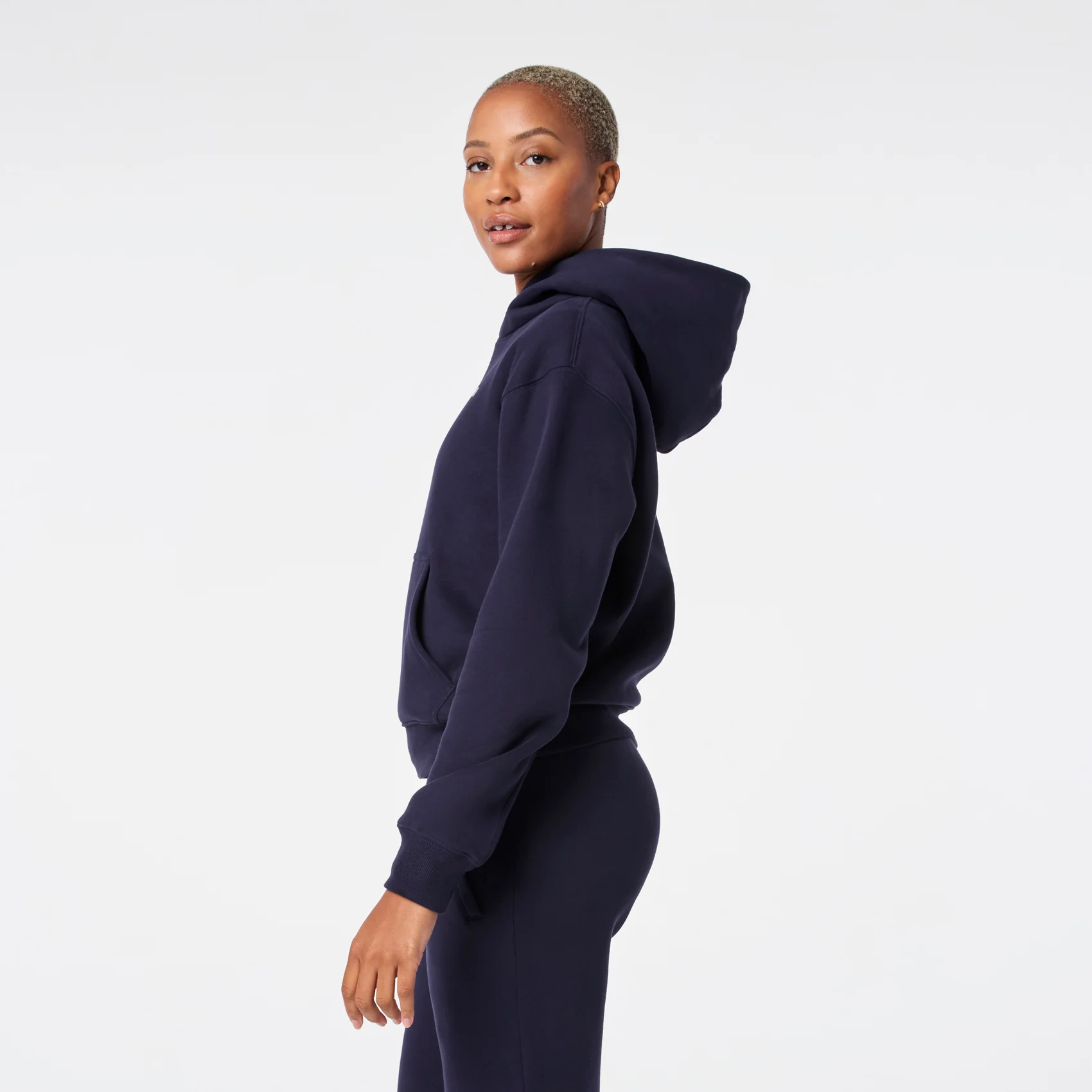 women's Navy Off-Shift - Hoodie Sweatshirt™ - Image 3