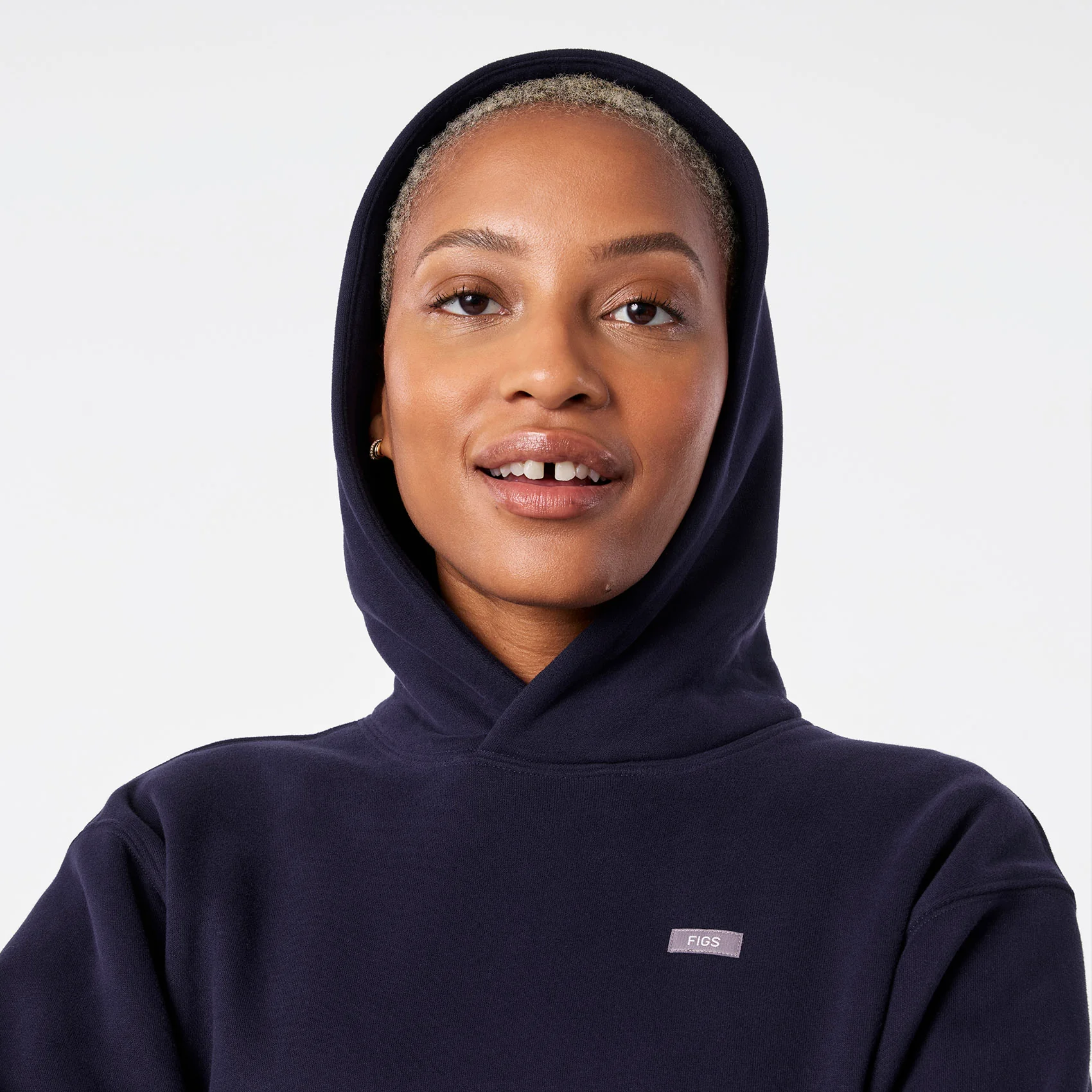 women's Navy Off-Shift - Hoodie Sweatshirt™ - Image 7
