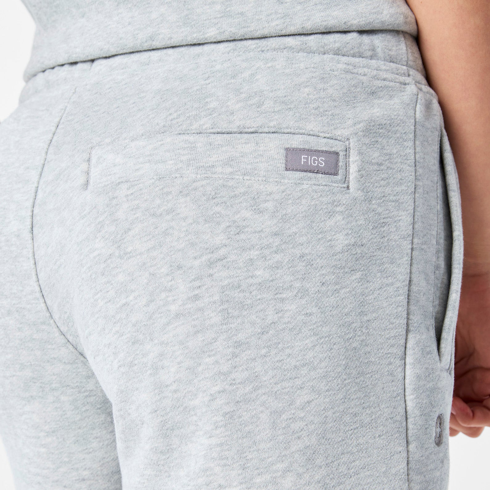 women's Heather Grey Off-Shift - Lounge Shorts™ - Image 7
