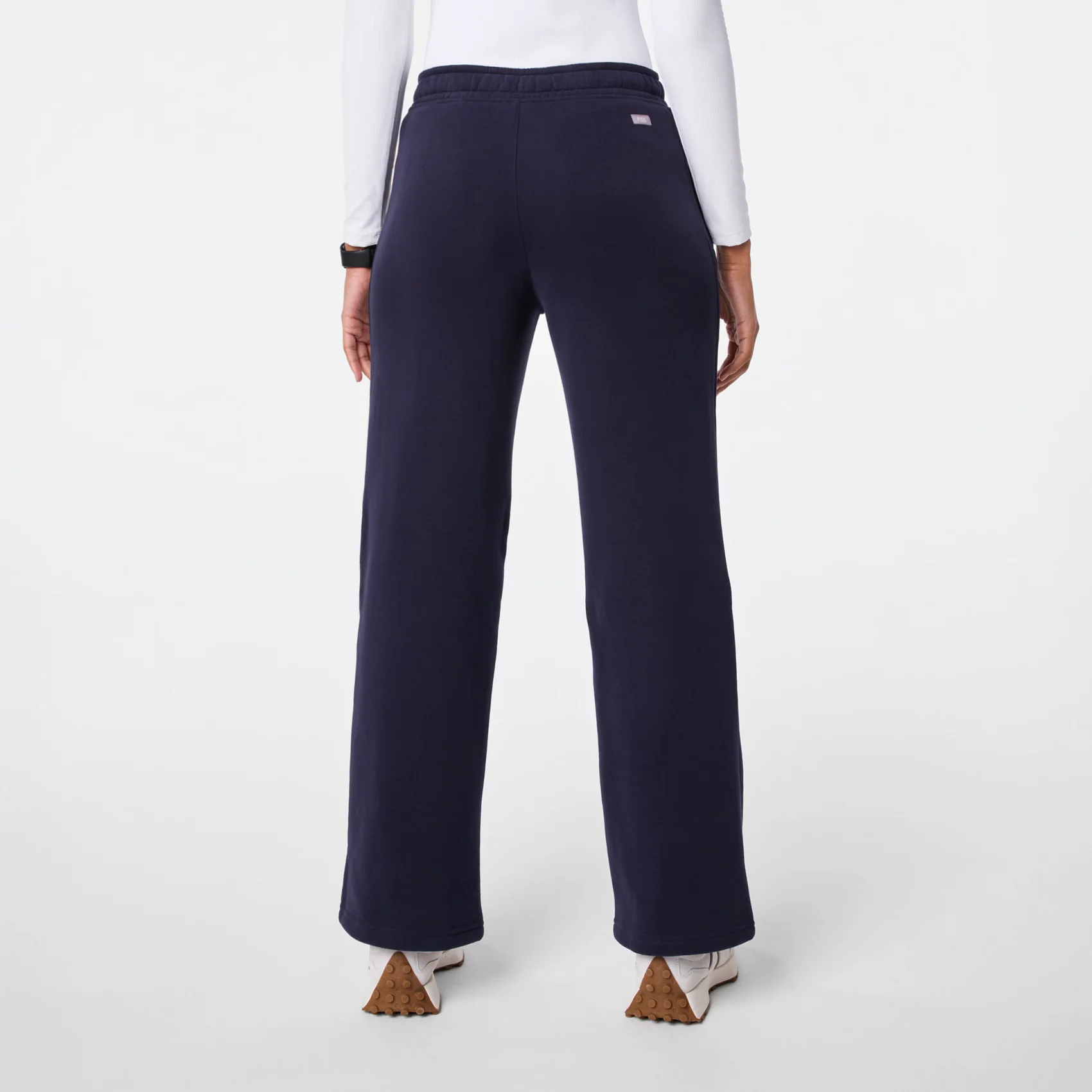 women's Navy Off-Shift Wide Leg - Sweatpant™ - Image 4