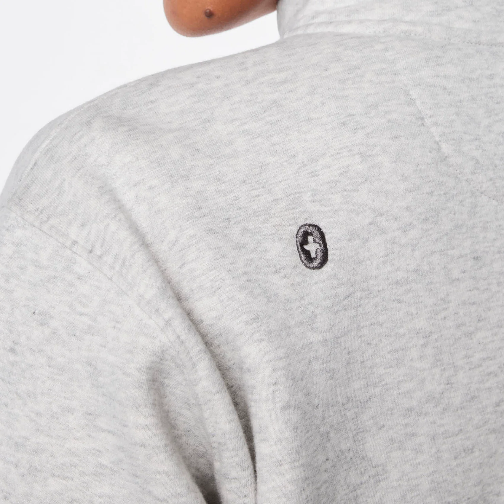 women's Heather Grey Off-Shift ¼ Zip - Sweatshirt™ - Image 5