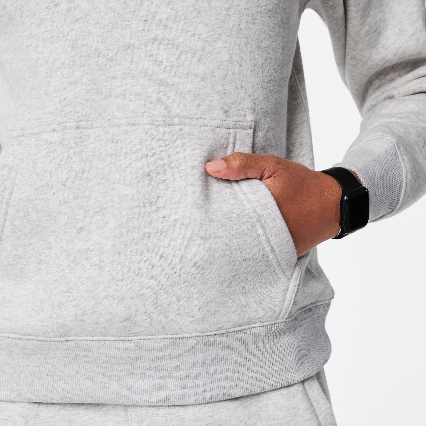 women's Heather Grey Off-Shift ¼ Zip - Sweatshirt™ - Image 7