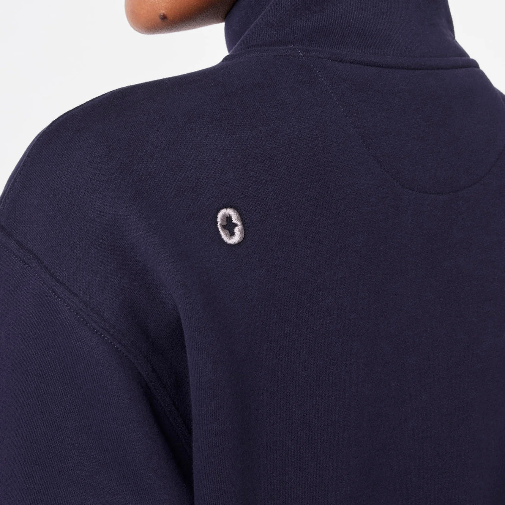 women's Navy Off-Shift ¼ Zip - Sweatshirt™ - Image 5
