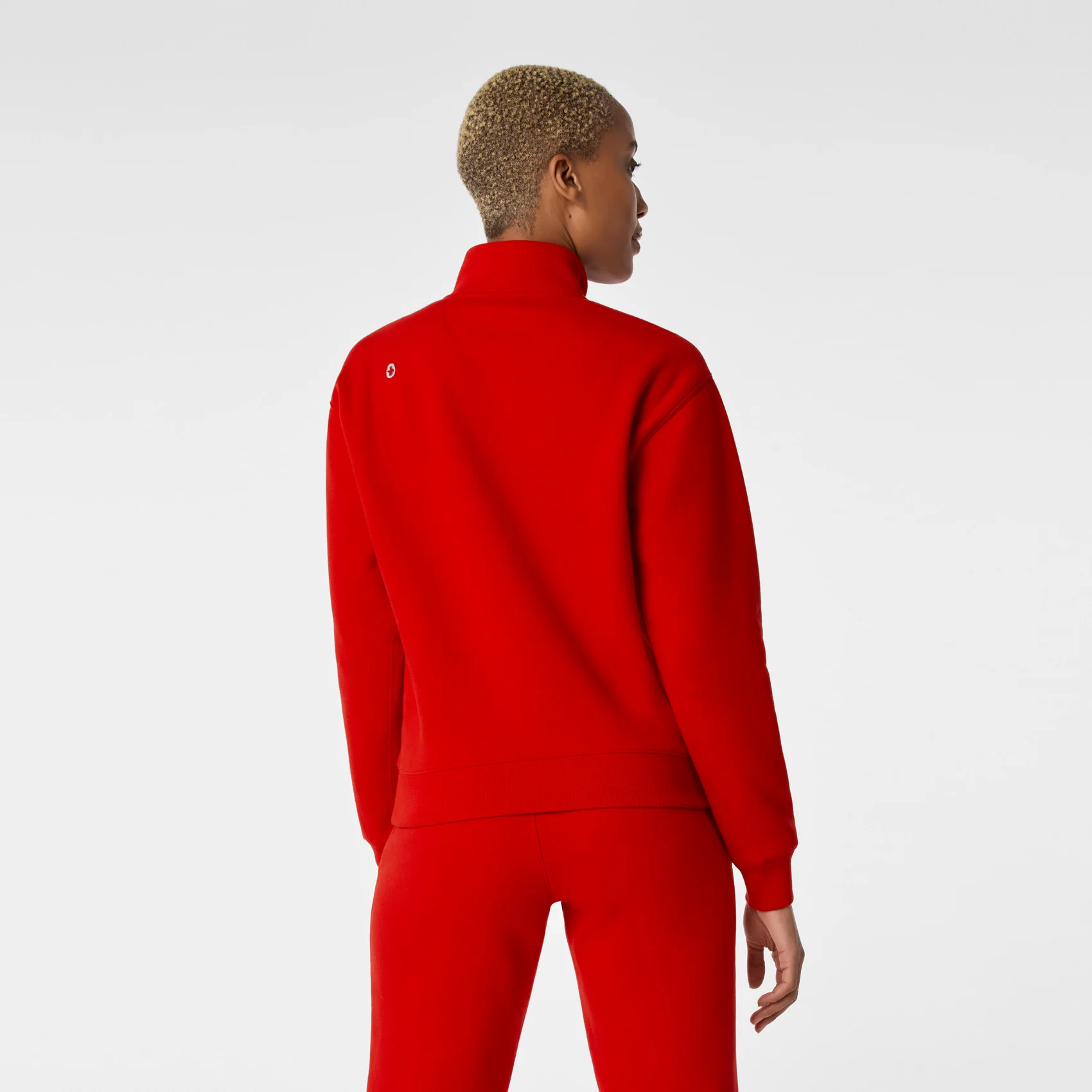 women's Winning Red Off-Shift ¼ Zip - Sweatshirt™ - Image 4