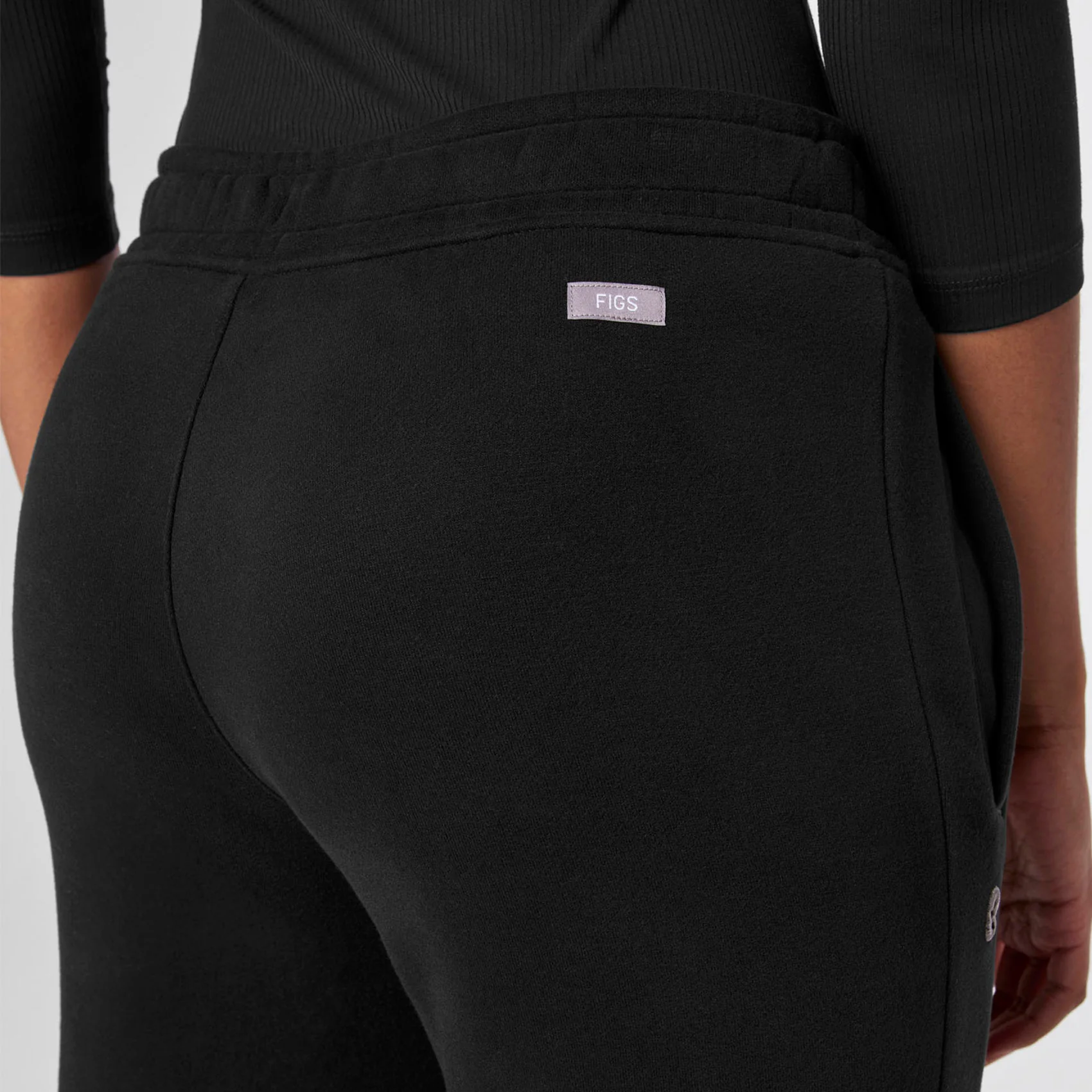 women's Black Off-Shift Relaxed - Jogger Sweatpant™ - Image 5