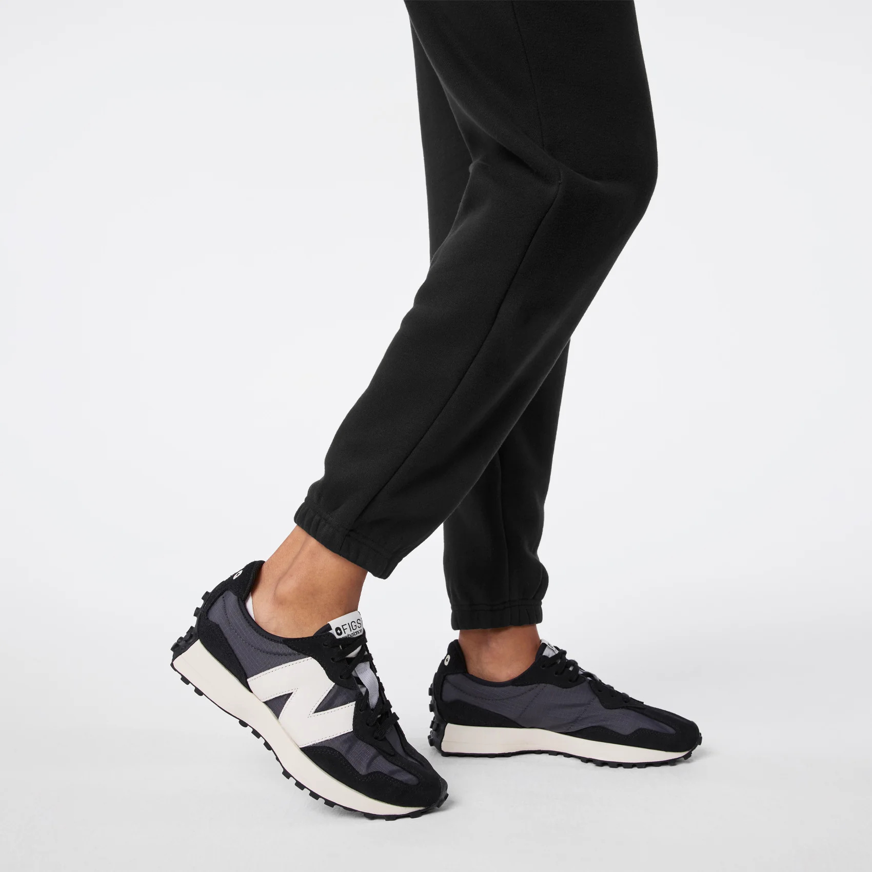 women's Black Off-Shift Relaxed - Jogger Sweatpant™ - Image 8