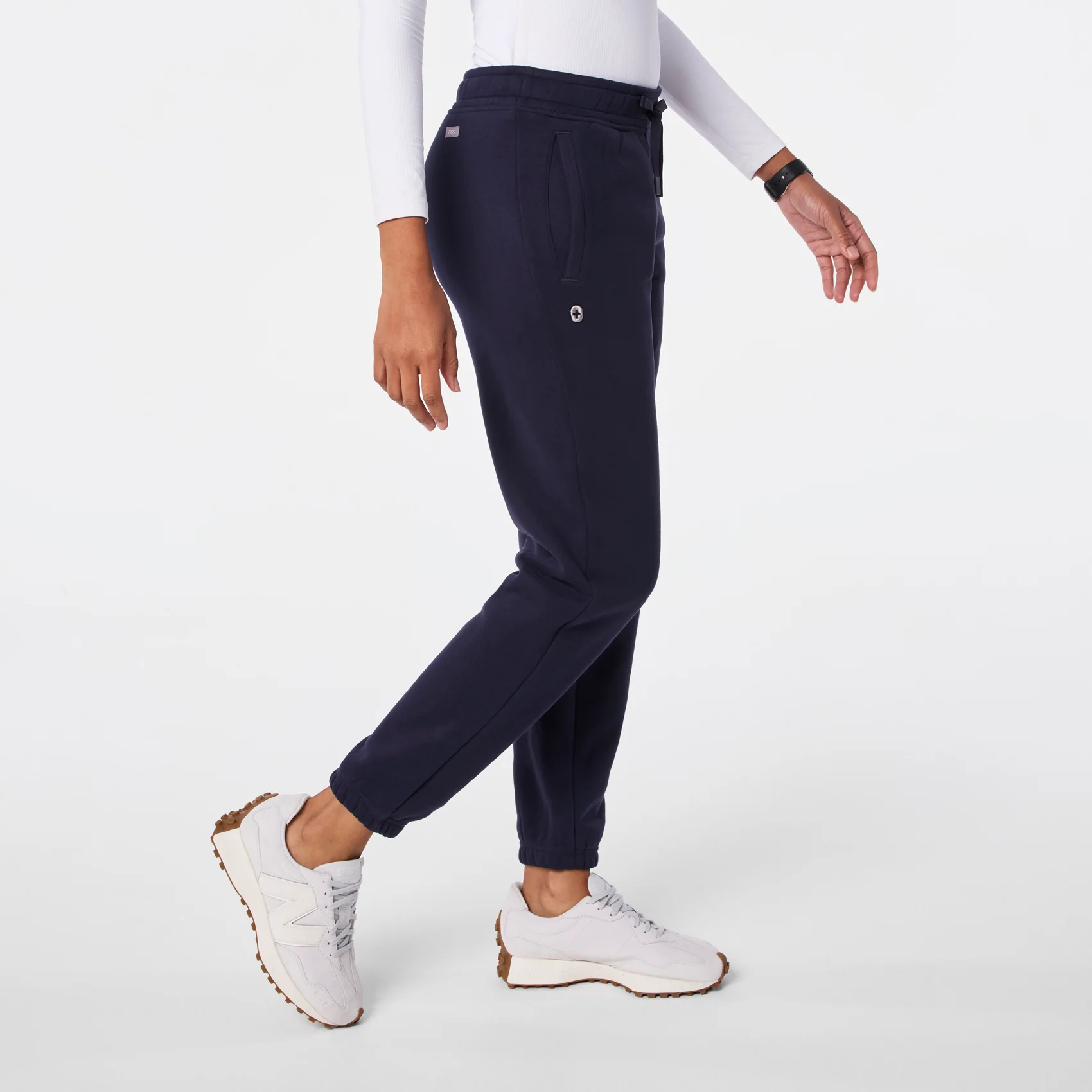women's Navy Off-Shift Relaxed - Jogger Sweatpant™ - Image 2