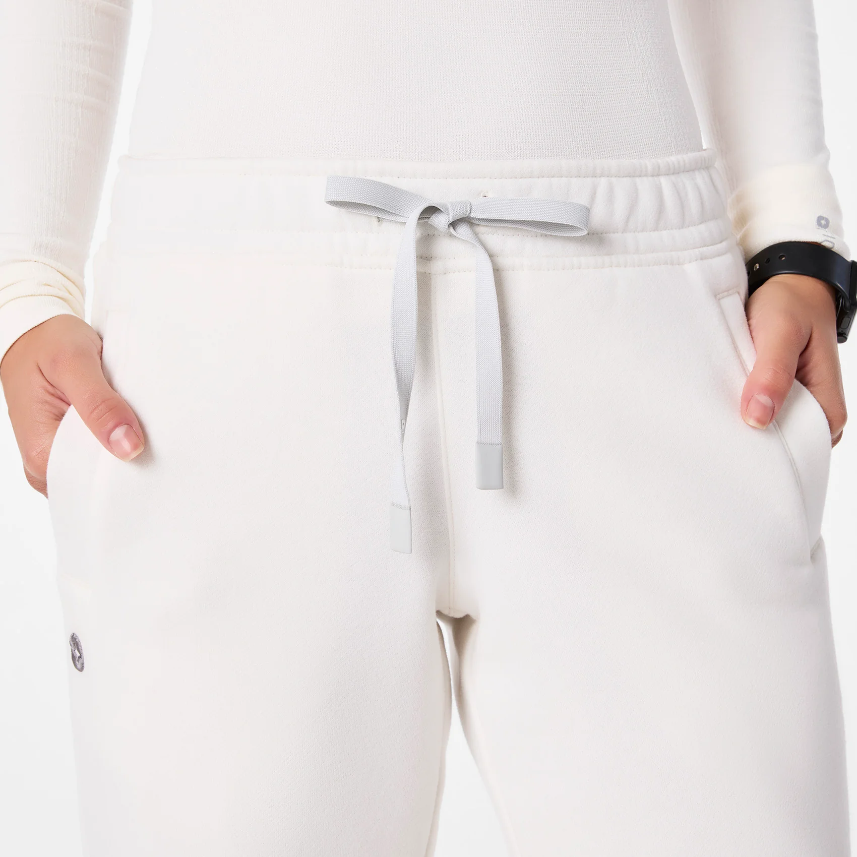 women's Off White Off-Shift Straight Leg - Sweatpant™ - Image 5