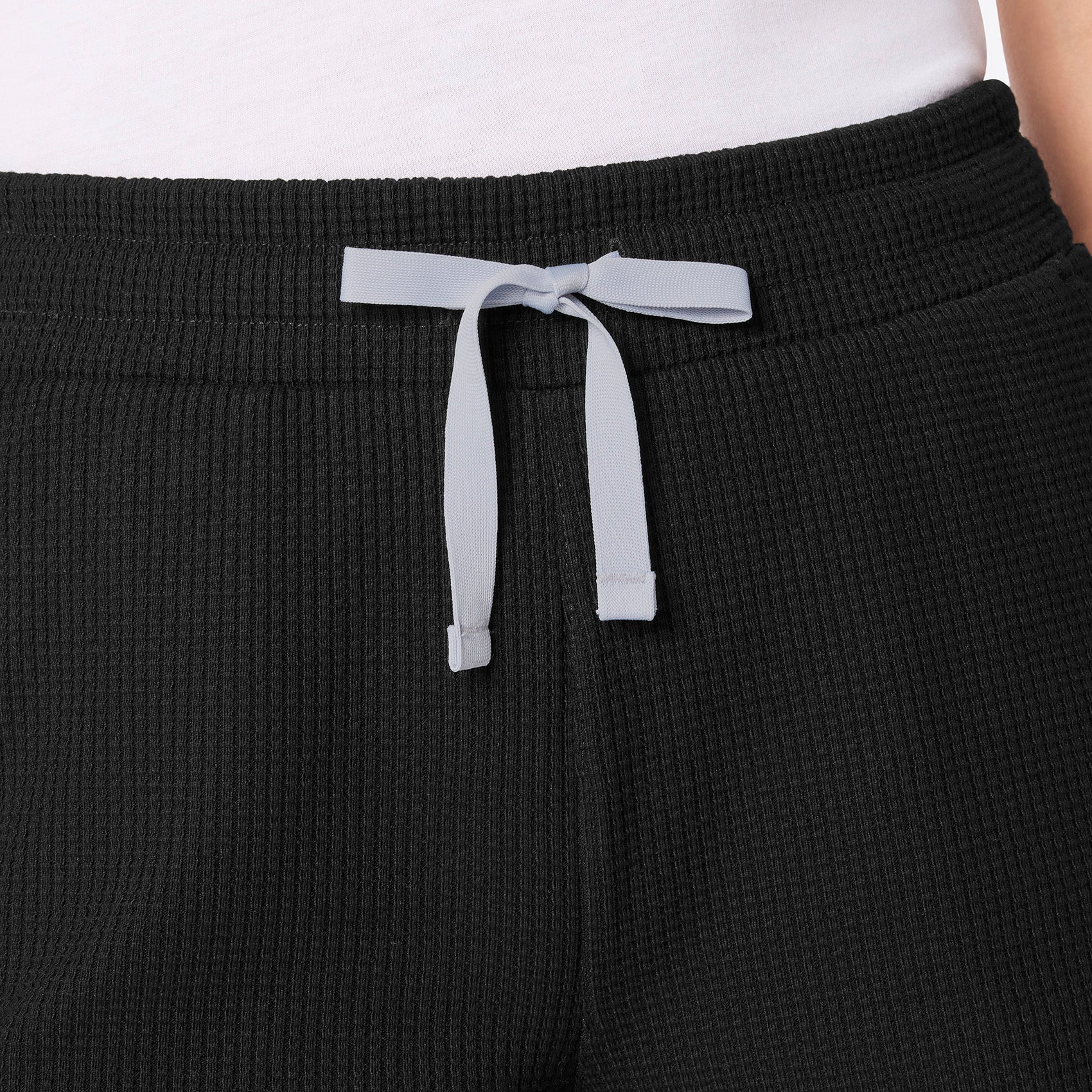 women's Black Off-Shift Waffle Short™ - Image 5