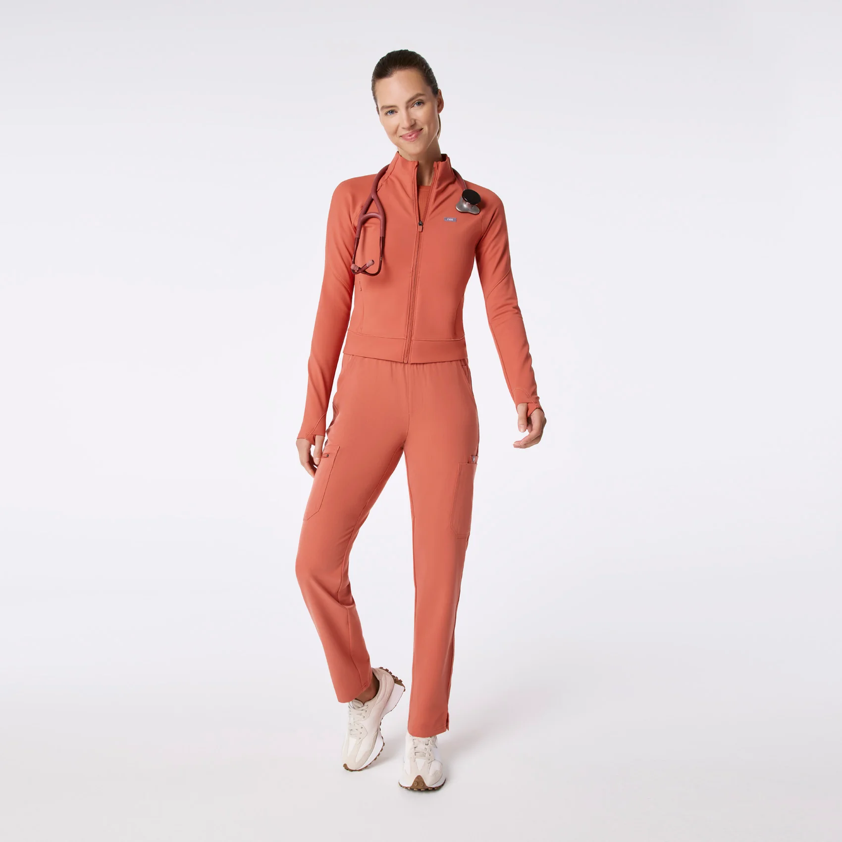 women's Spiced Cider On-Shift ContourKnit Cropped Jacket™ - Image 2