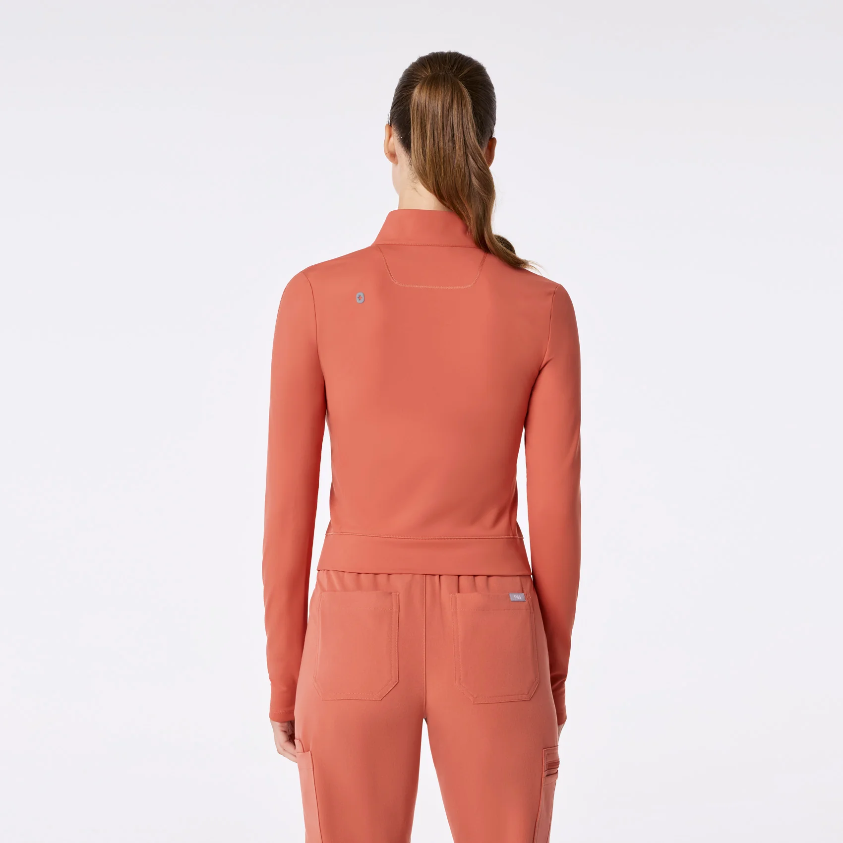 women's Spiced Cider On-Shift ContourKnit Cropped Jacket™ - Image 4