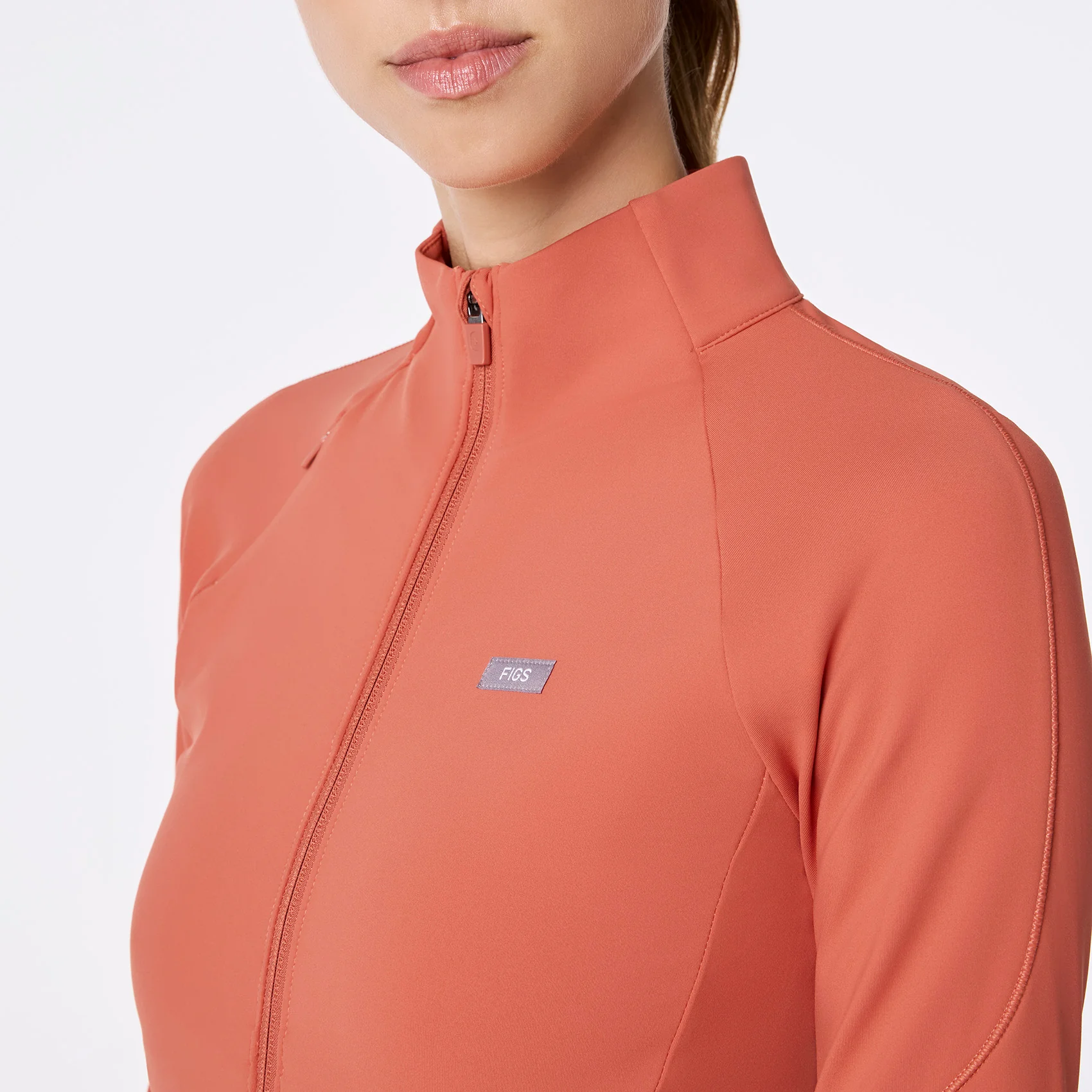 women's Spiced Cider On-Shift ContourKnit Cropped Jacket™ - Image 7