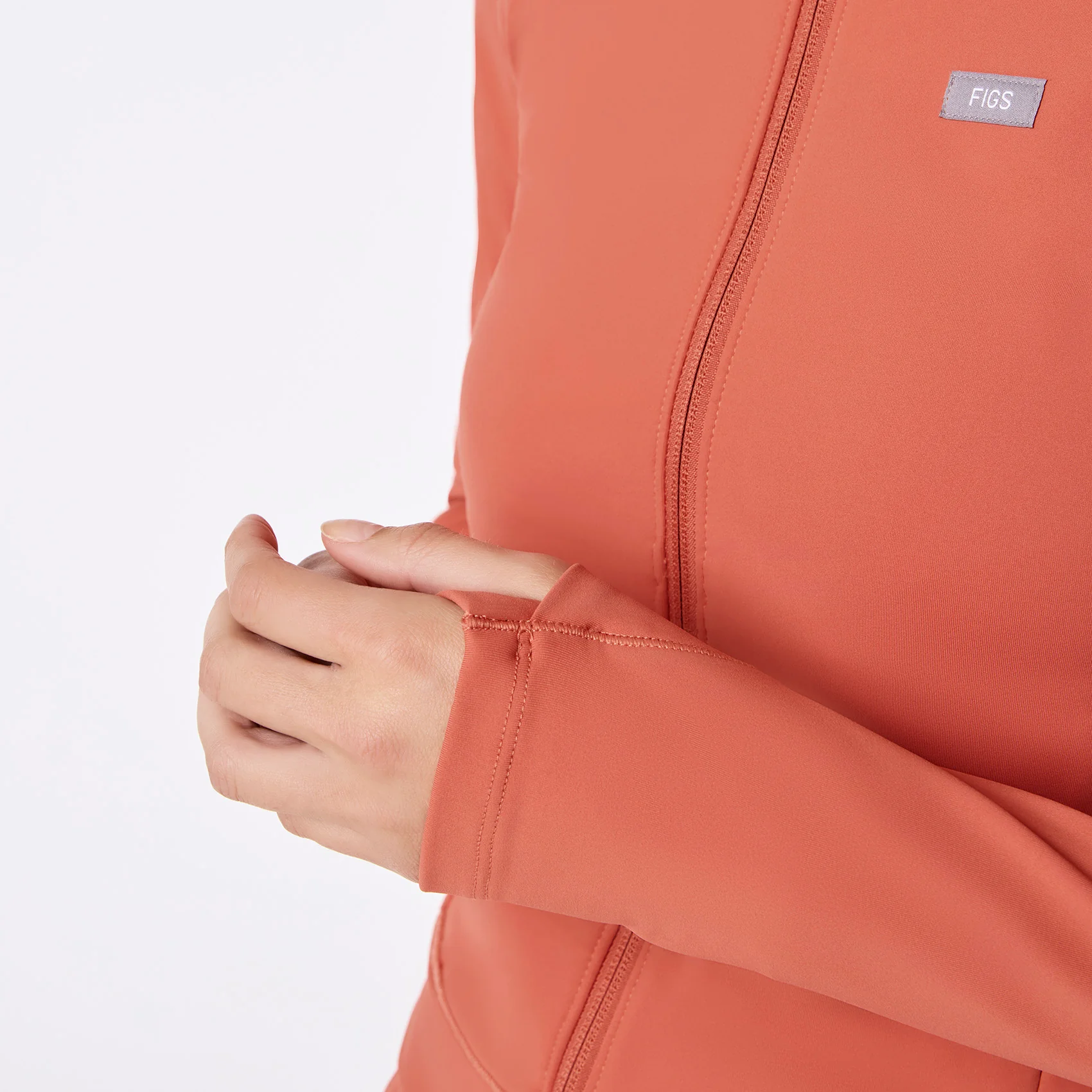 women's Spiced Cider On-Shift ContourKnit Cropped Jacket™ - Image 9