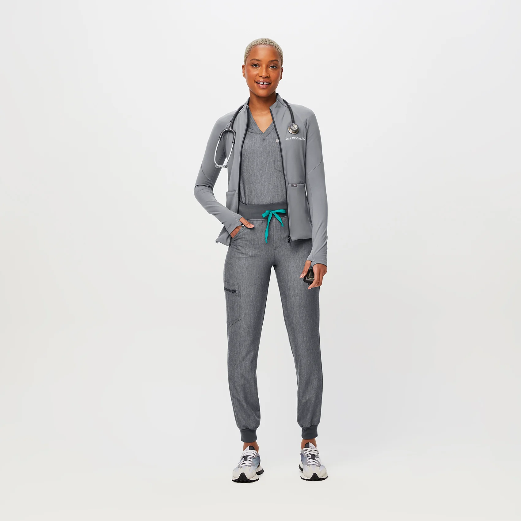 women's Graphite On-Shift ContourKnit Jacket™ - Image 2