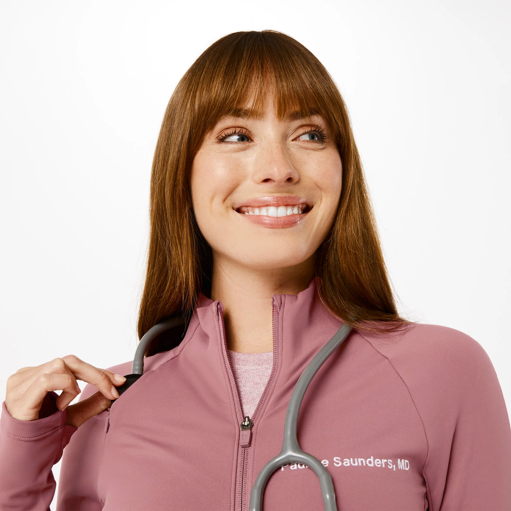 women's Mauve On-Shift ContourKnit Jacket™ - Image 5