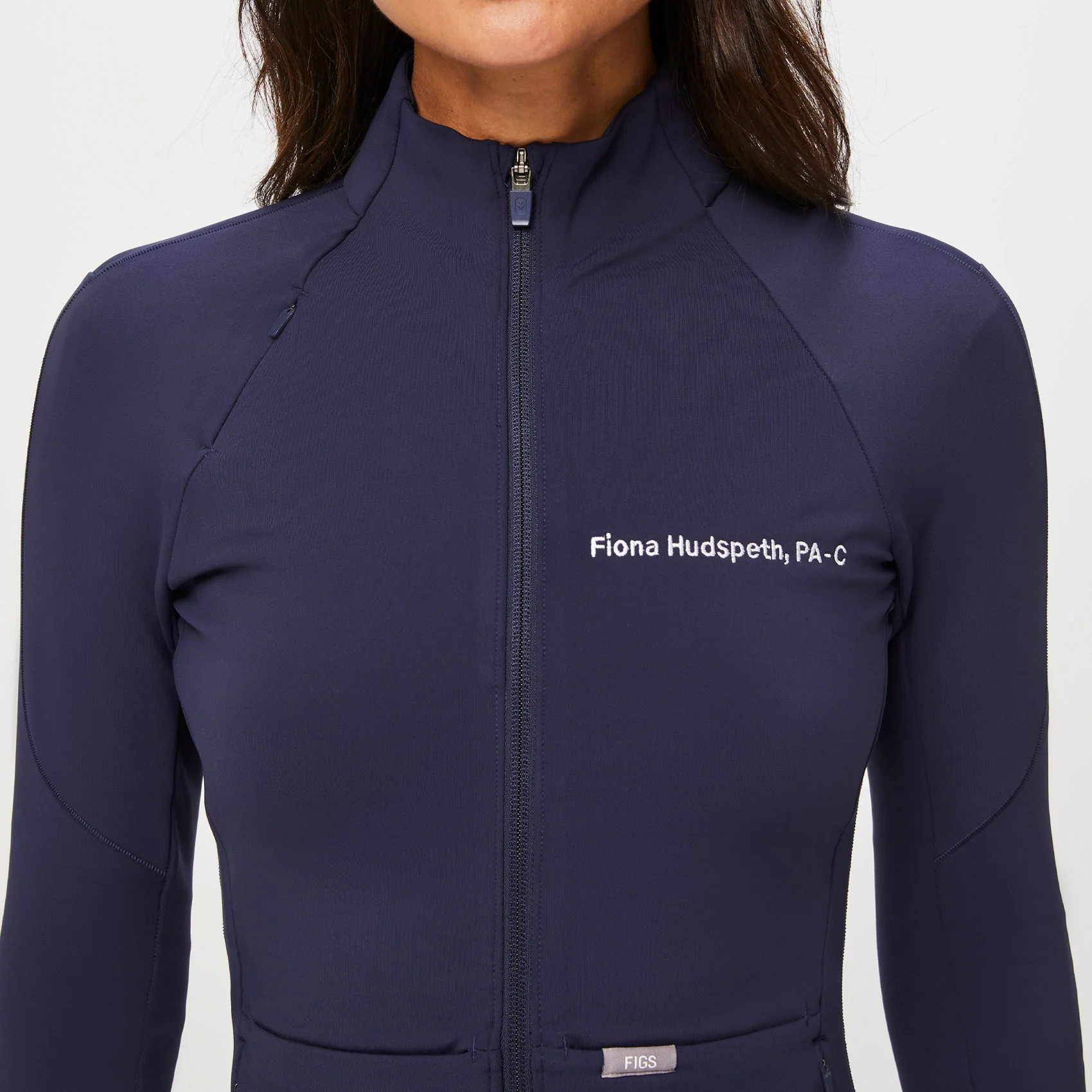 women's Navy On-Shift ContourKnit Jacket™ - Image 5