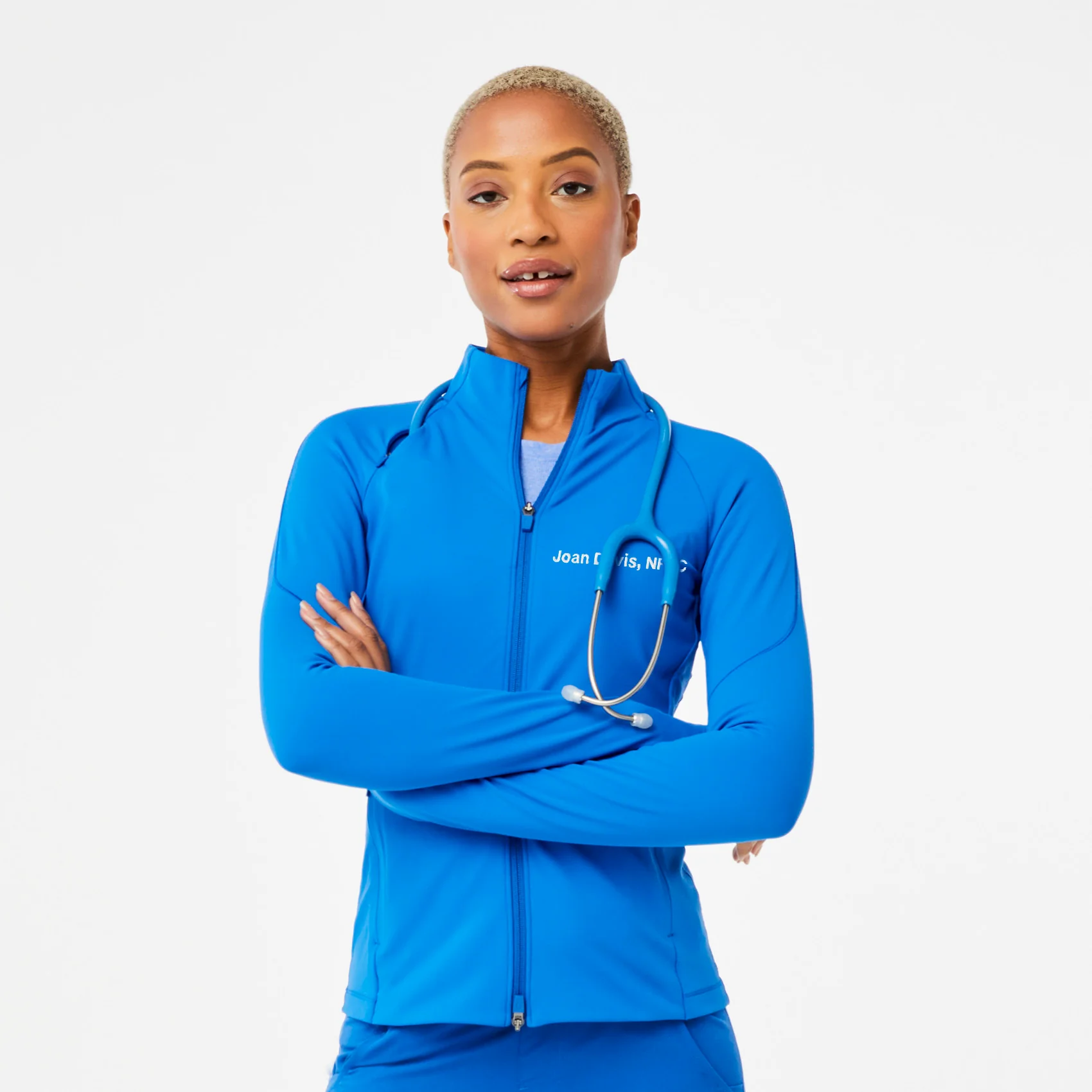 women's Royal Blue On-Shift ContourKnit Jacket™