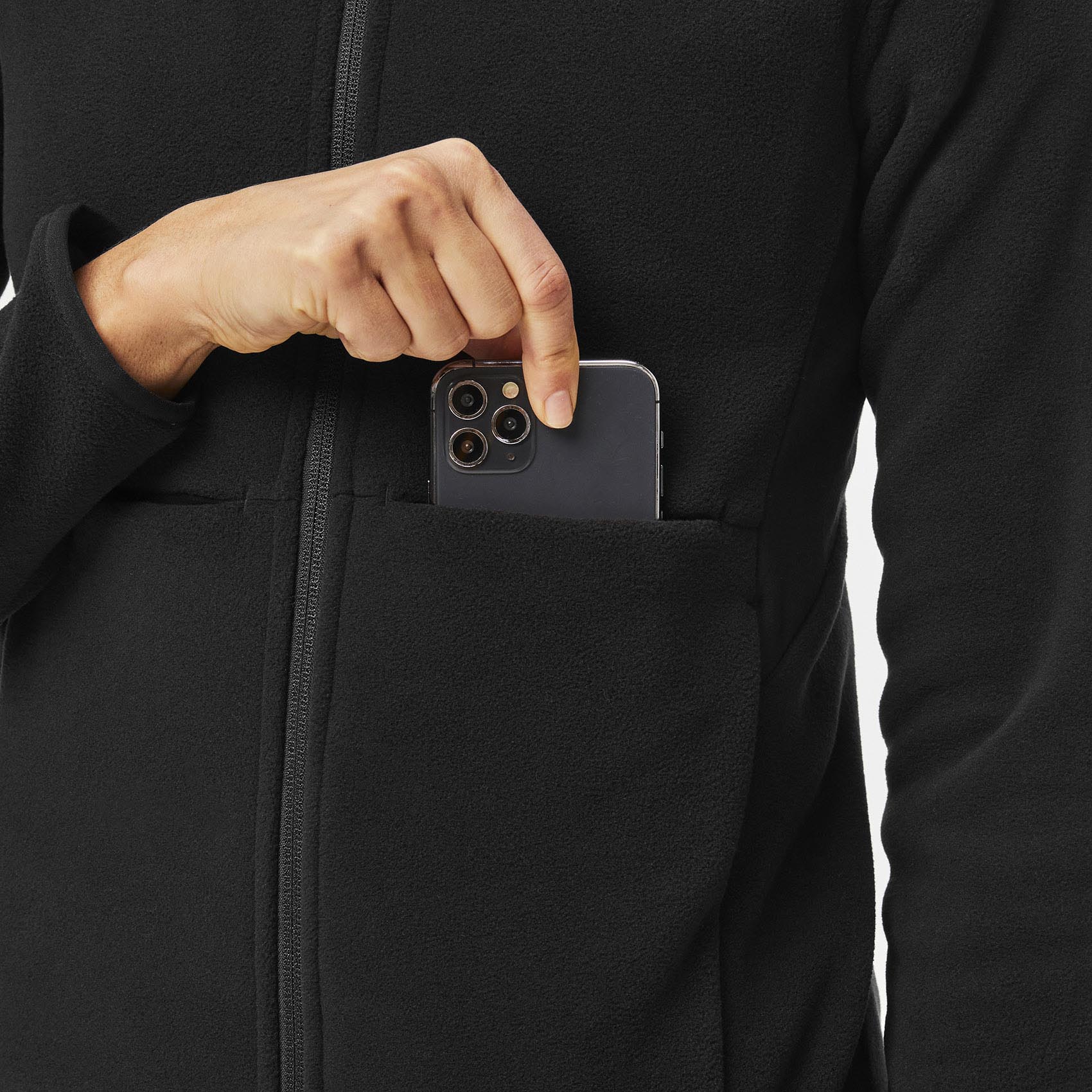 Women's Black On-Shift™ - Fleece Jacket - Image 6
