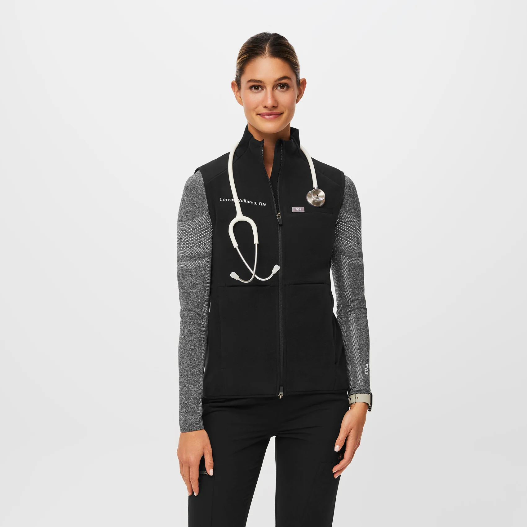 Women's Black On-Shift⢠- Fleece Vest