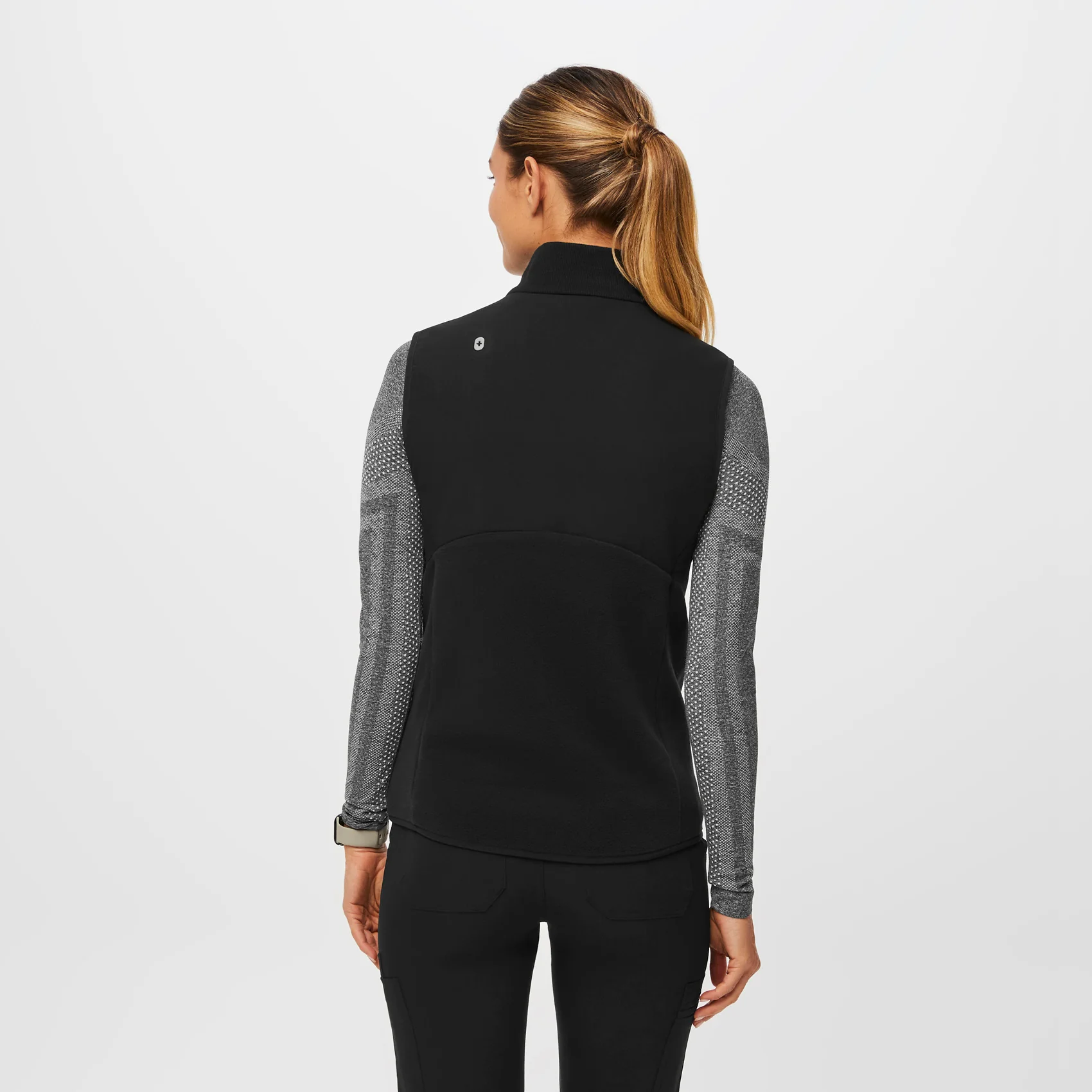 Women's Black On-Shift⢠- Fleece Vest - Image 4