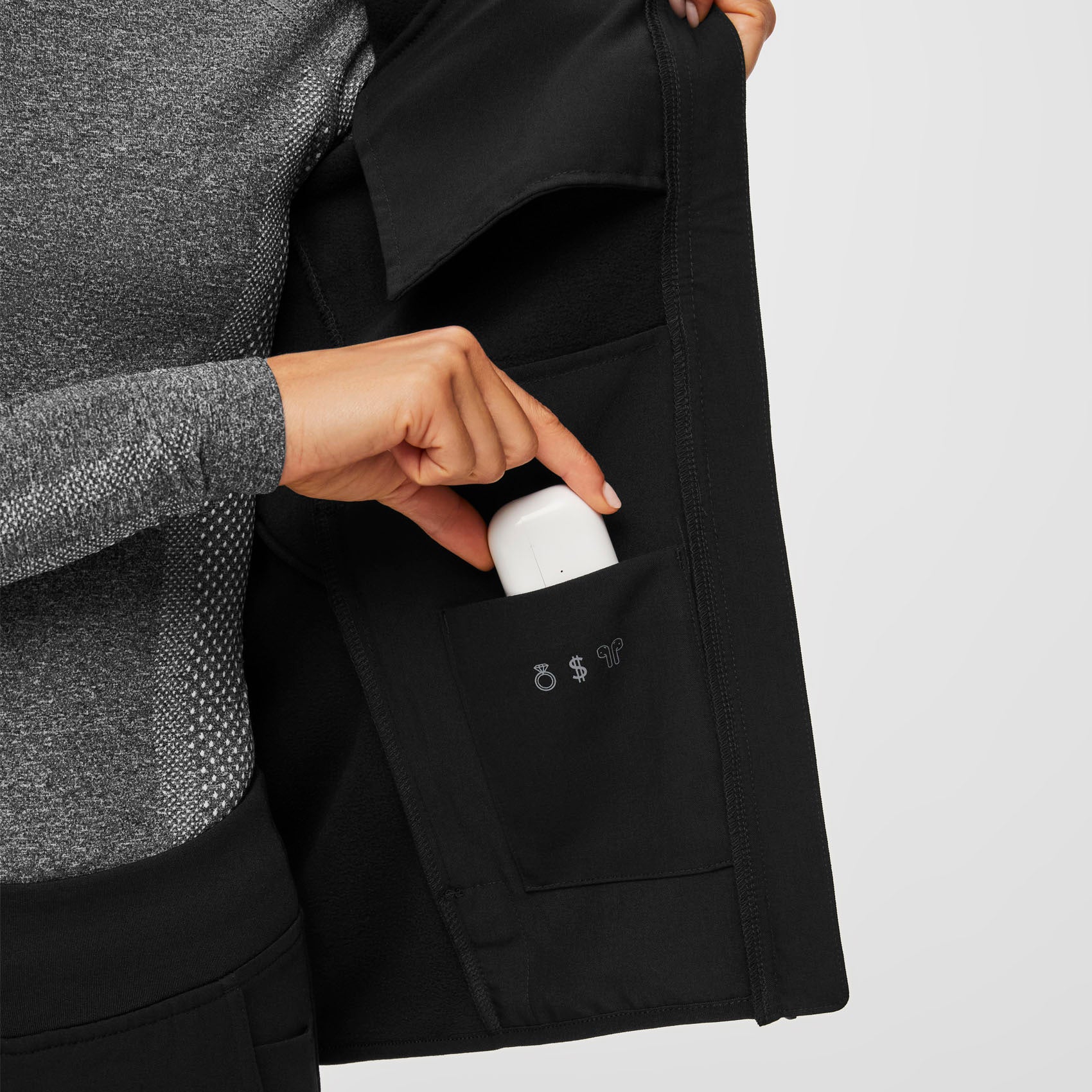 Women's Black On-Shift⢠- Fleece Vest - Image 7