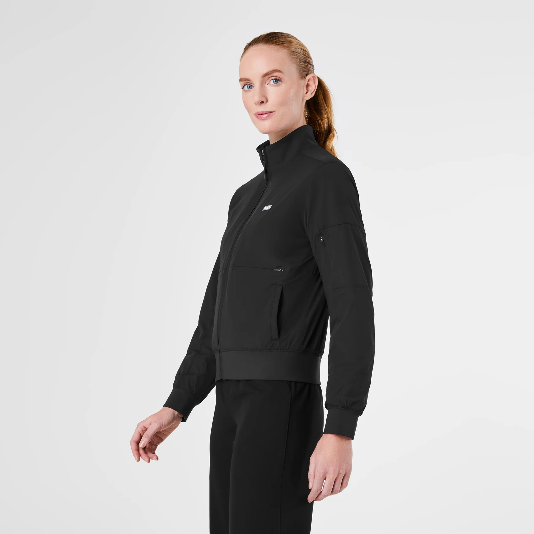 women's Black On-Shift Float - Bomber Jacket™ - Image 3