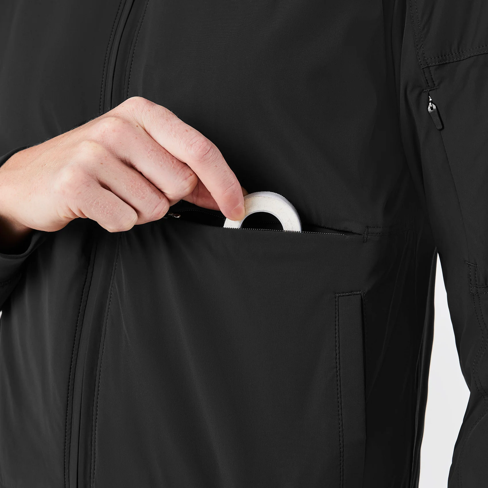 women's Black On-Shift Float - Bomber Jacket™ - Image 7