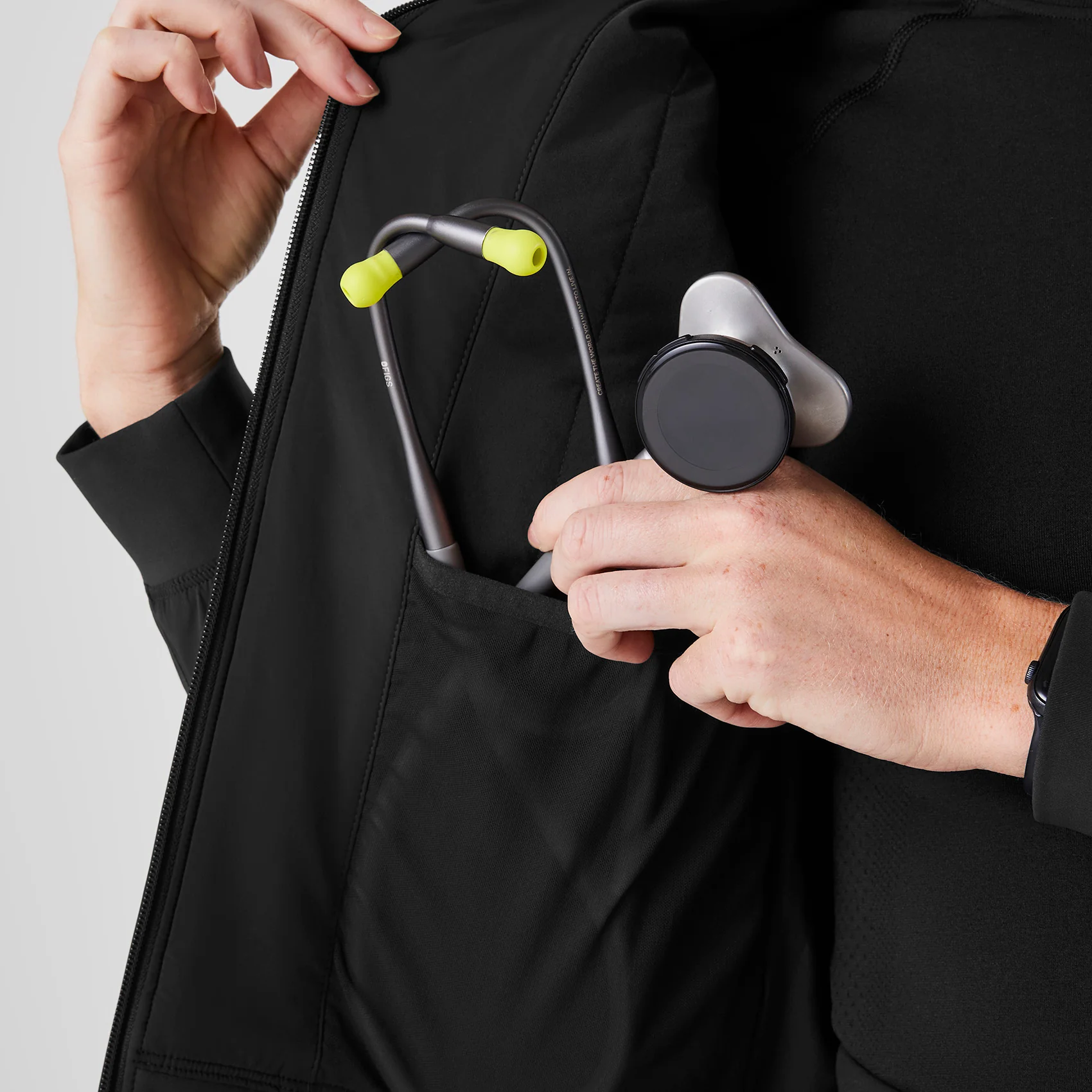 women's Black On-Shift Float - Bomber Jacket™ - Image 9