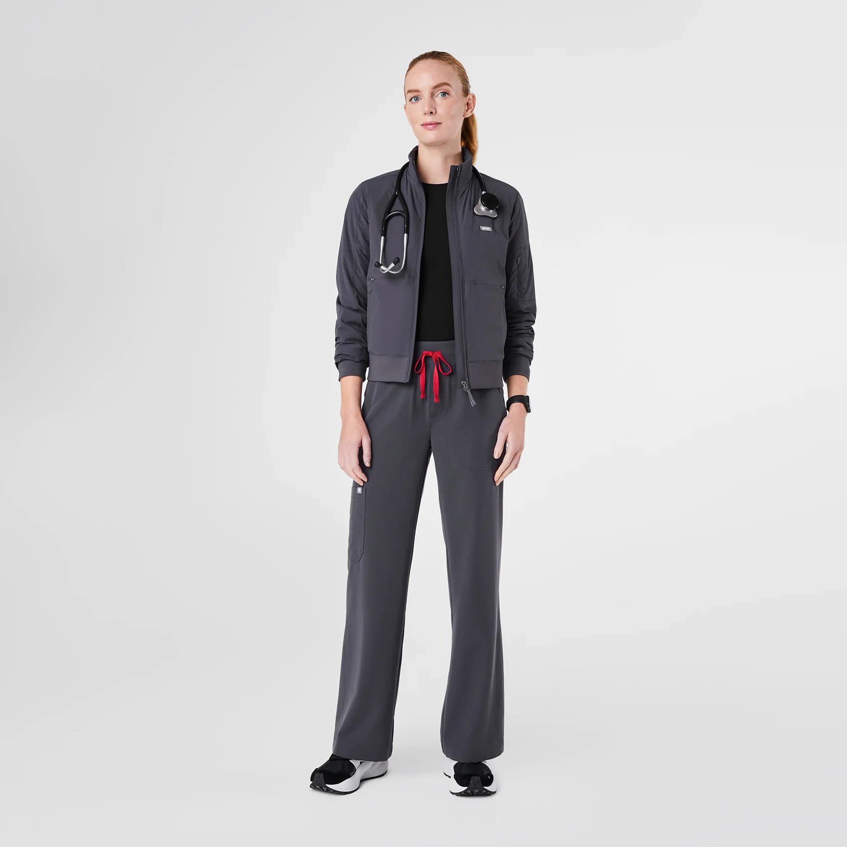 women's Charcoal On-Shift Float - Bomber Jacket™ - Image 2
