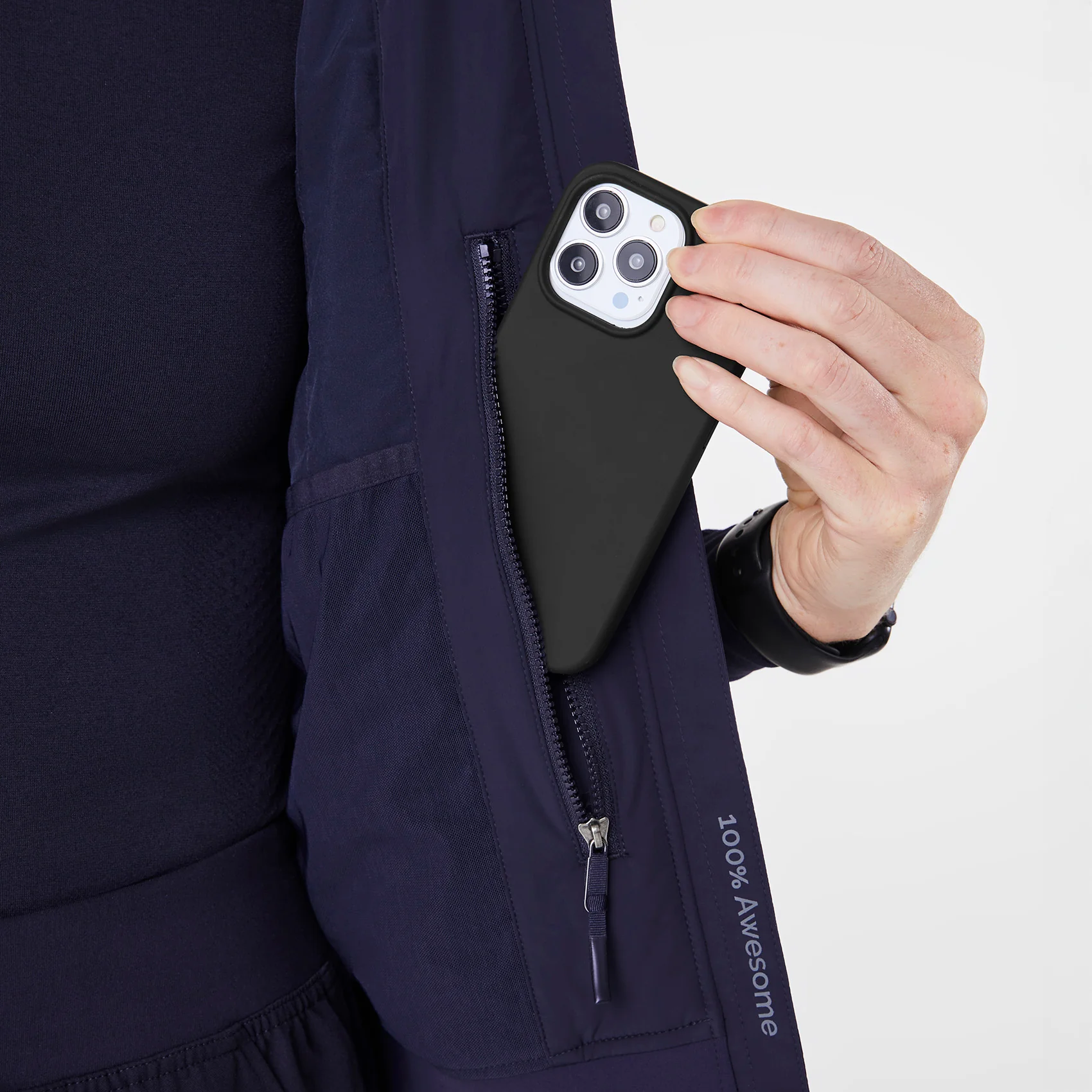women's Navy On-Shift Float - Bomber Vest™ - Image 10