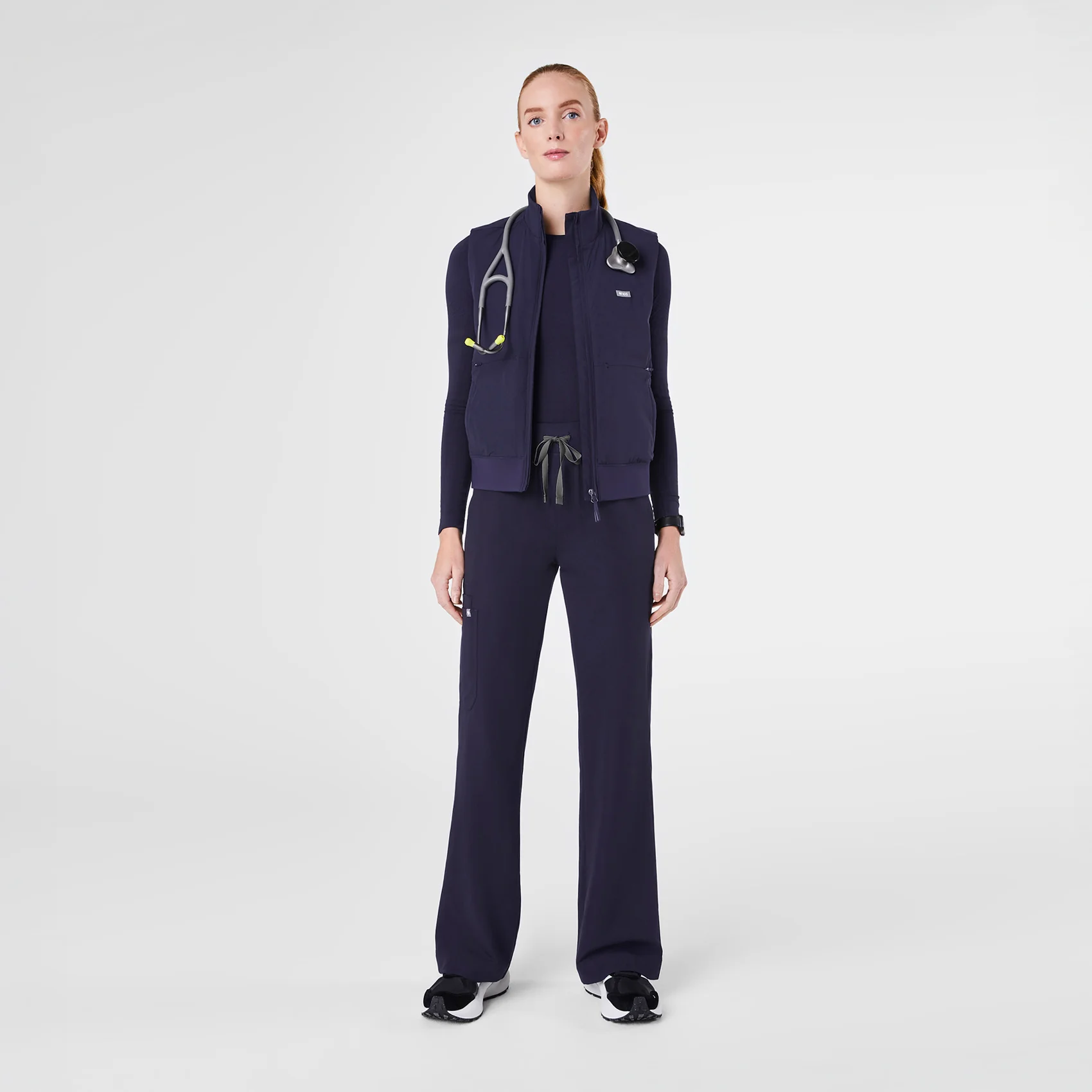 women's Navy On-Shift Float - Bomber Vest™ - Image 2