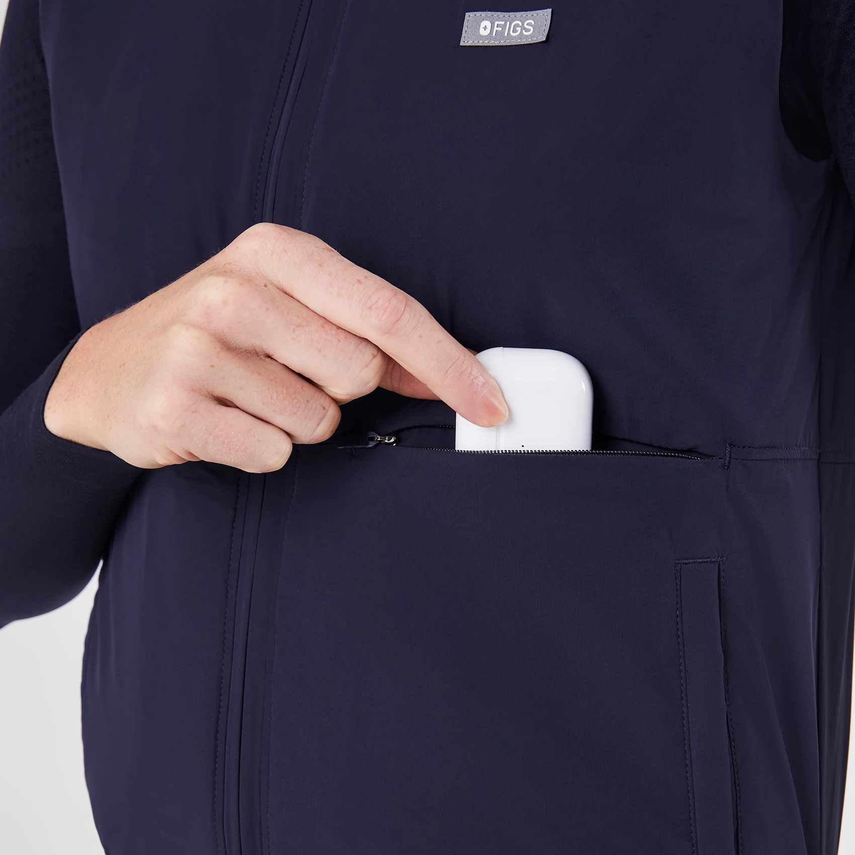 women's Navy On-Shift Float - Bomber Vest™ - Image 7