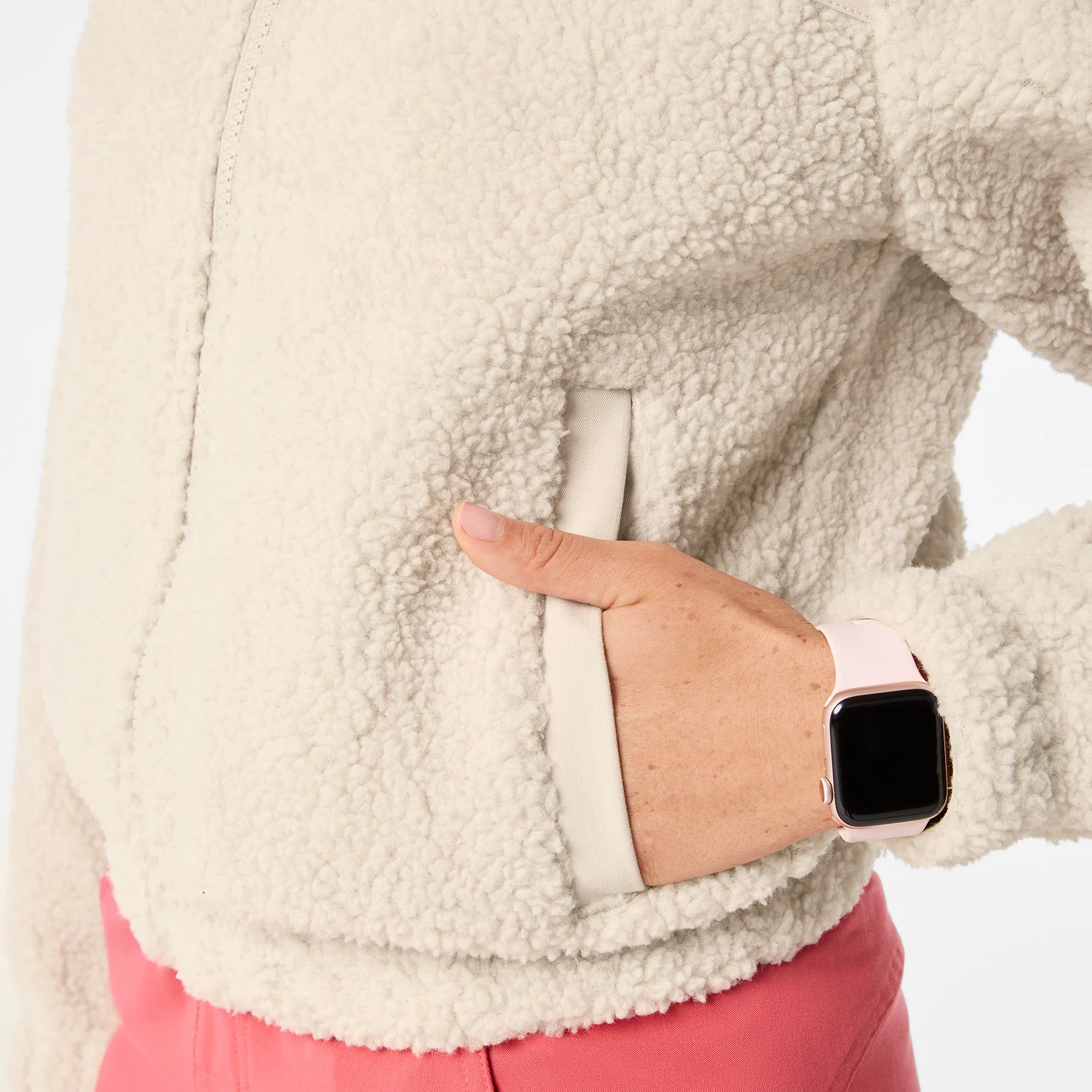 women's Bone On-Shift High Pile - Fleece Bomber Jacket™ - Image 7