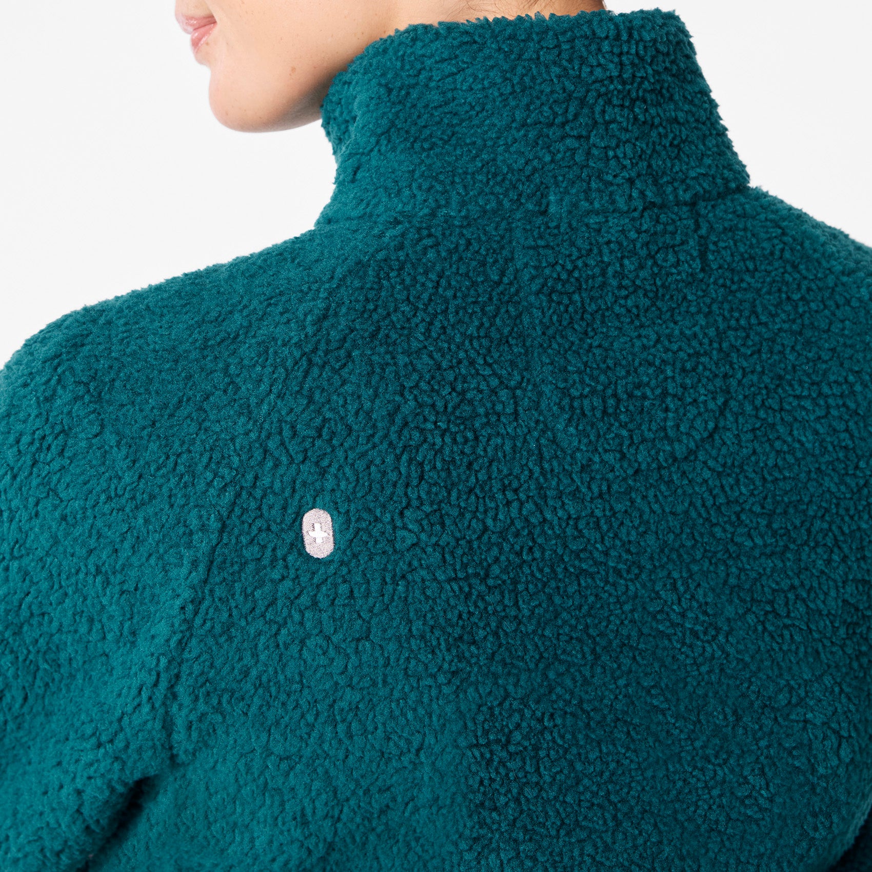 women's Caribbean Blue On-Shift High Pile - Bomber Jacket™ - Image 5