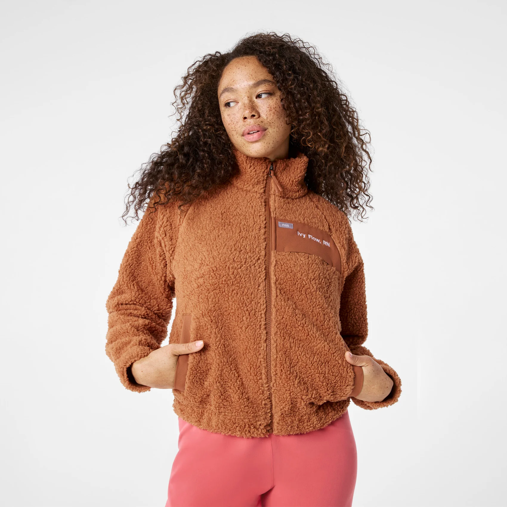 women's Mocha On-Shift High Pile - Bomber Jacket™