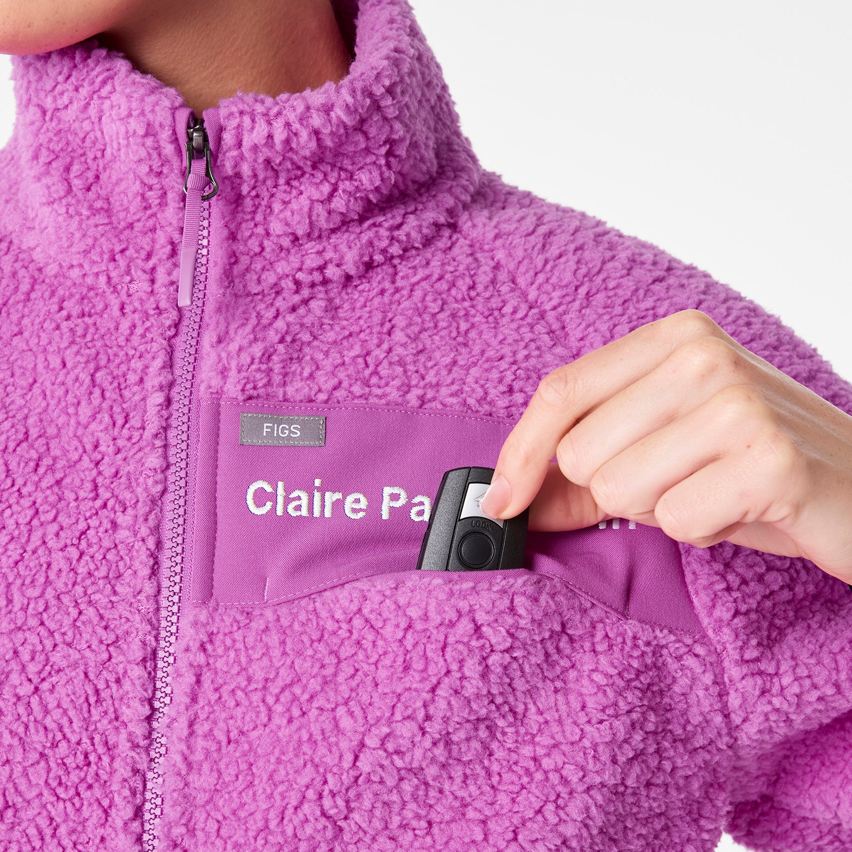 women's Ultraberry On-Shift High Pile - Bomber Jacket™ - Image 7