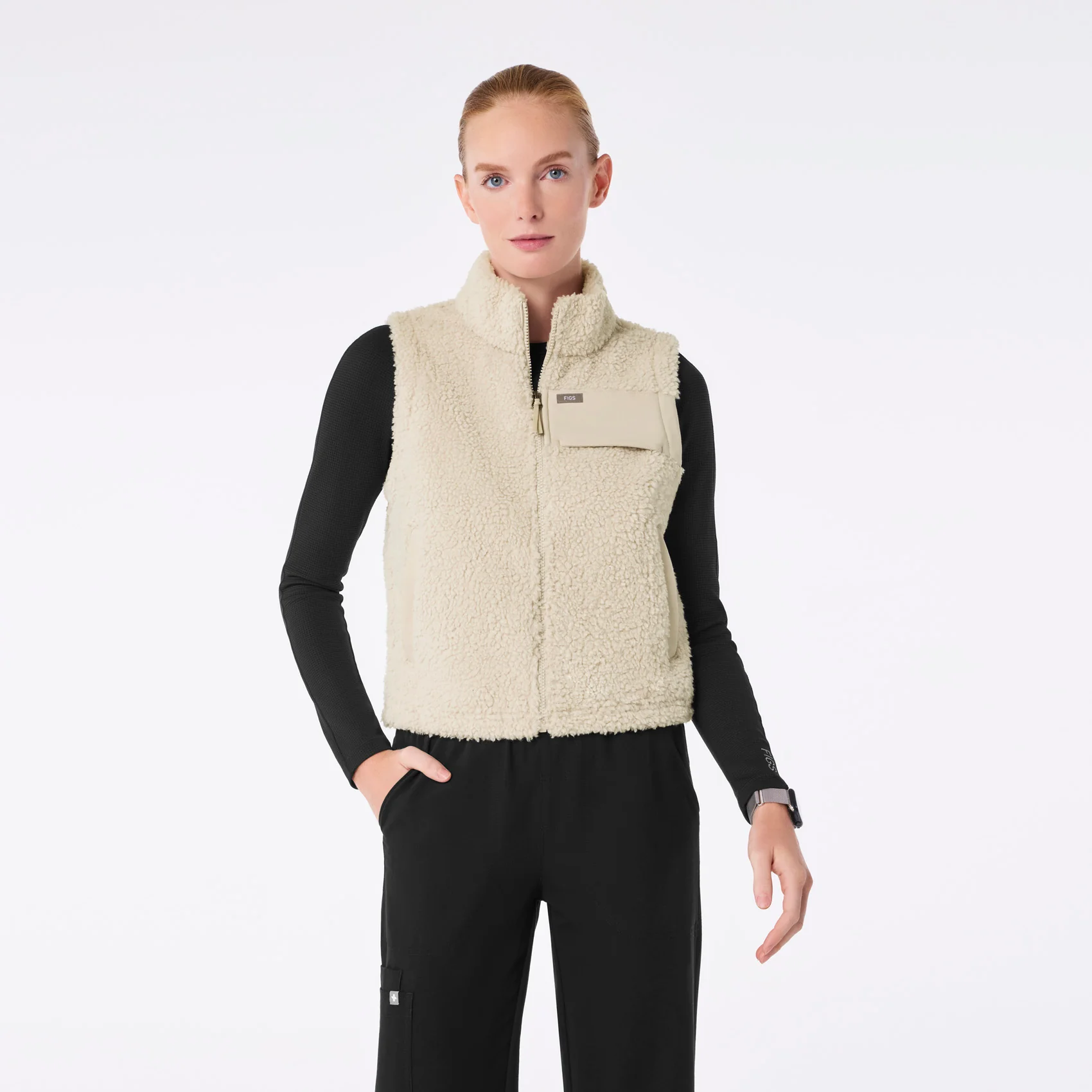 women's Bone On-Shift High Pile Vestâ„¢