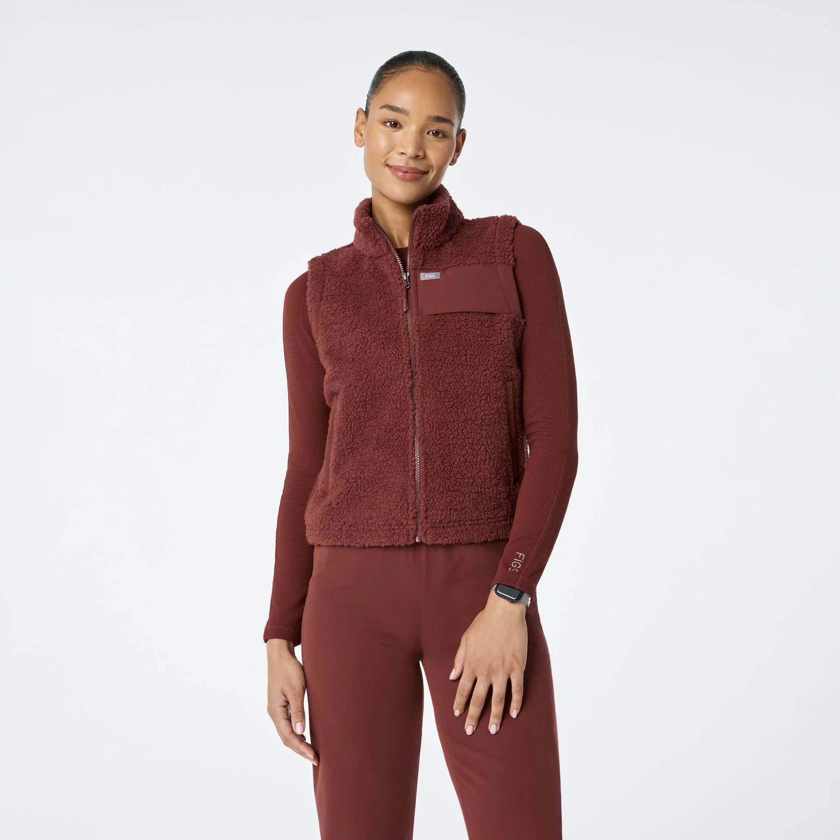 women's Walnut On-Shift High Pile Vest™