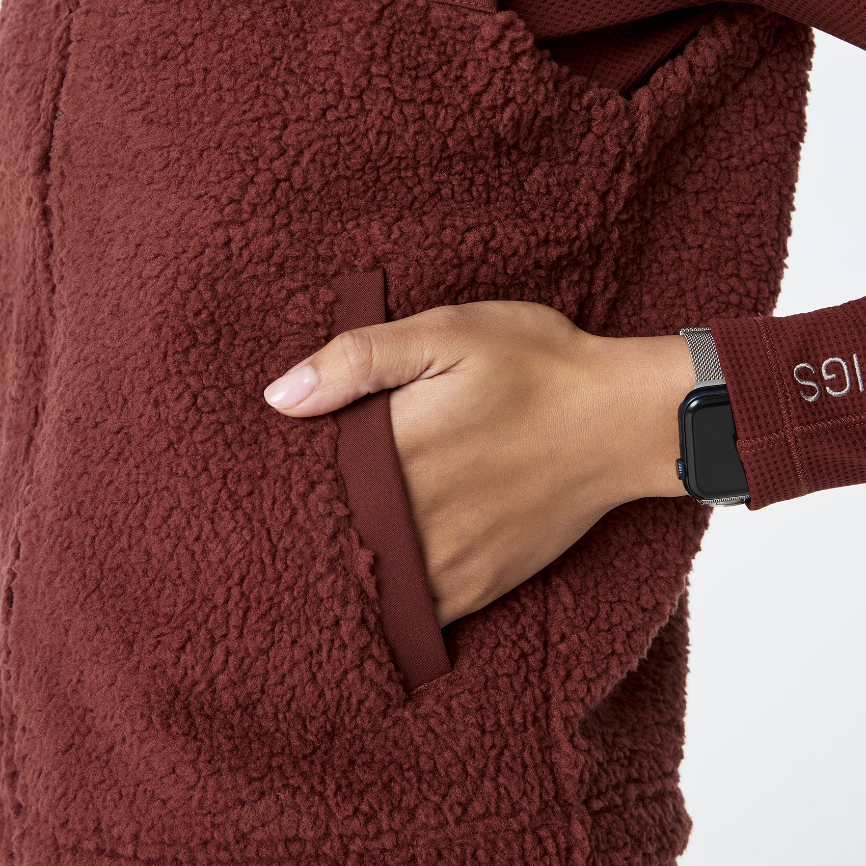 women's Walnut On-Shift High Pile Vest™ - Image 8