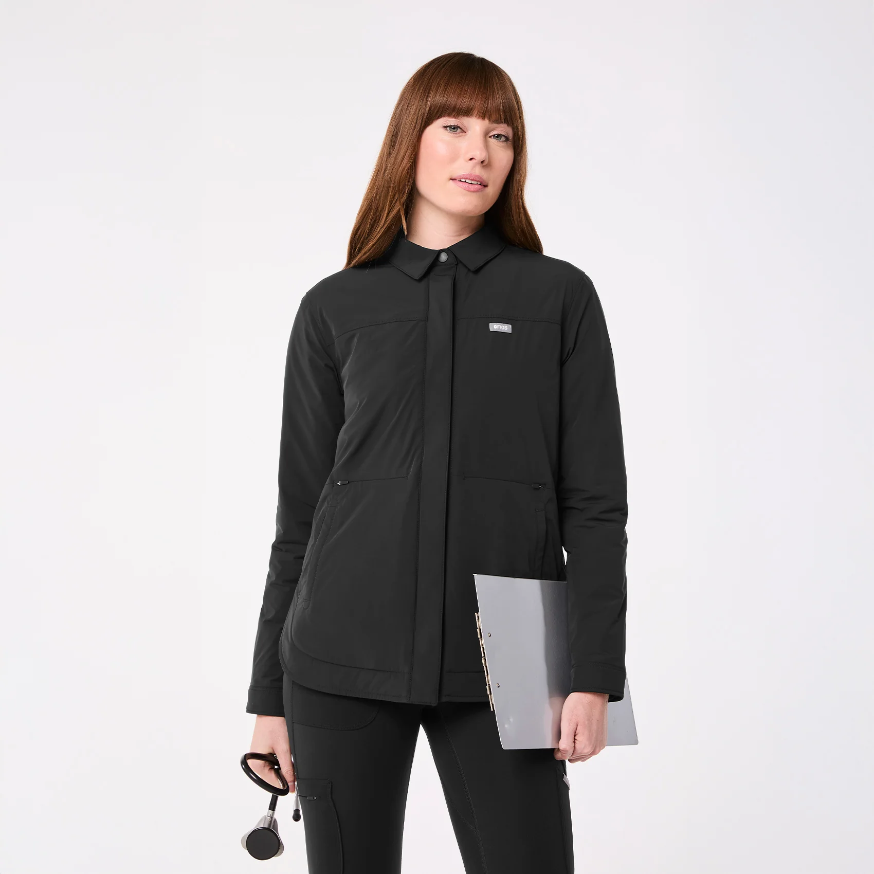 women's Black On-Shift Float - Shacket™