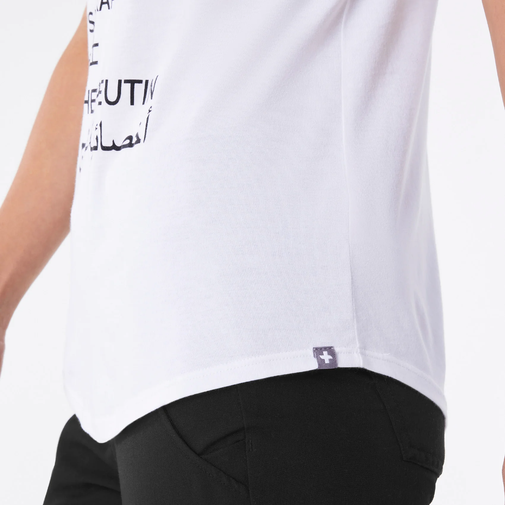 women's White Optometrist Supersoft - Shortsleeve Underscrub - Image 6