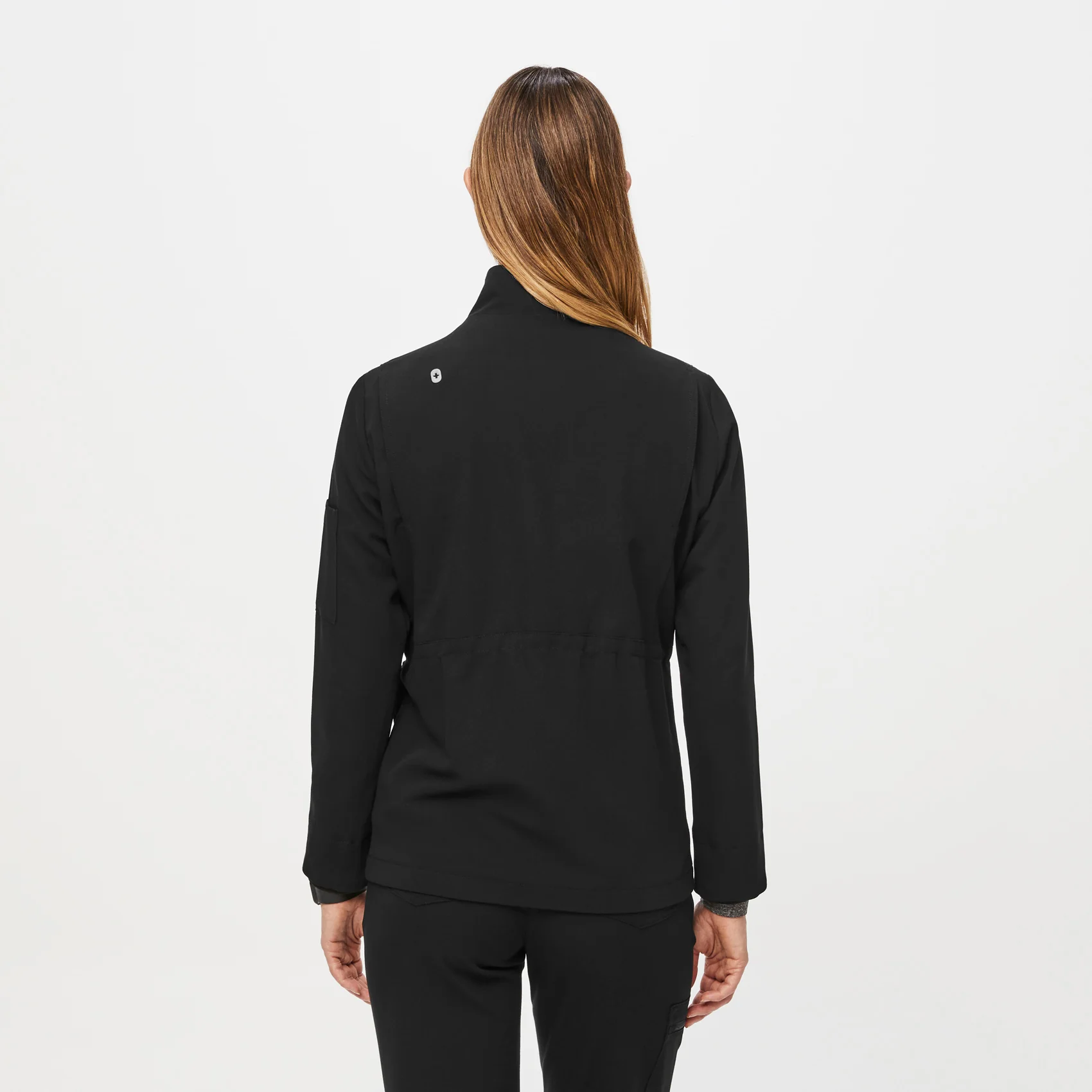 Women's Black Page - Scrub Jacket - Image 4