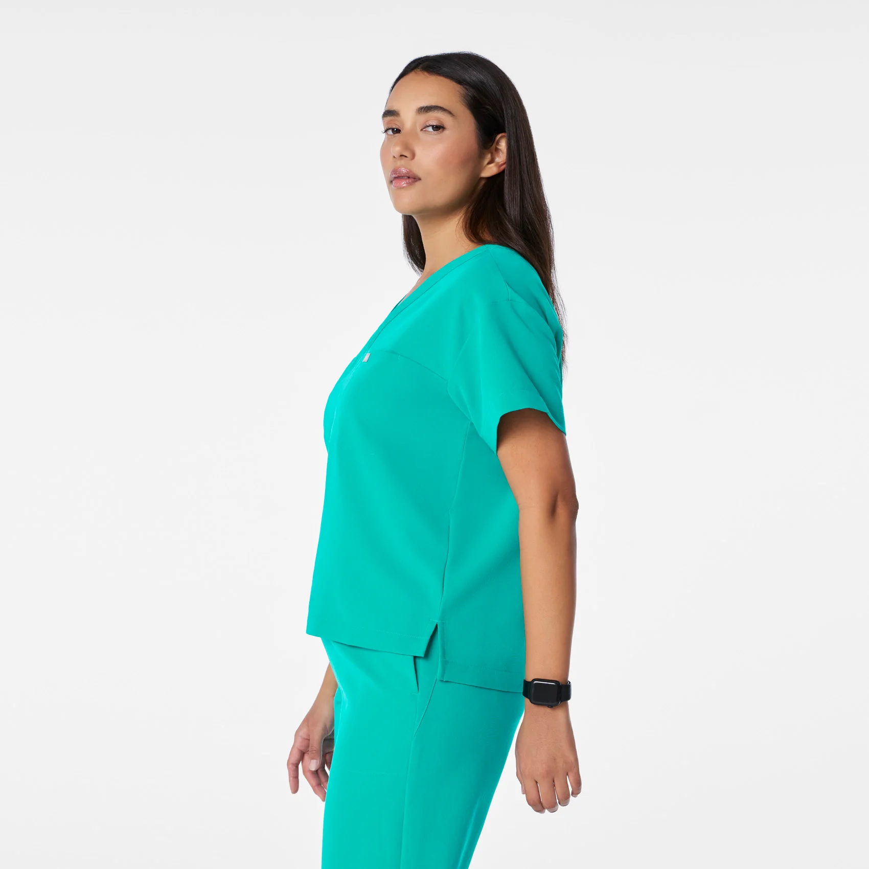 women's Lagoon Pagosa Relaxed V-Neck - Scrub Top - Image 3