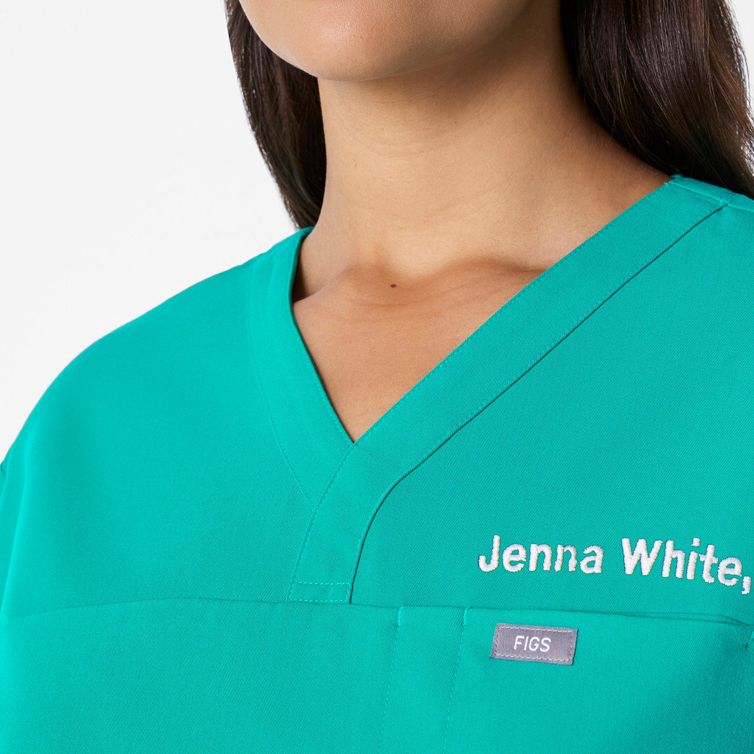 women's Lagoon Pagosa Relaxed V-Neck - Scrub Top - Image 6