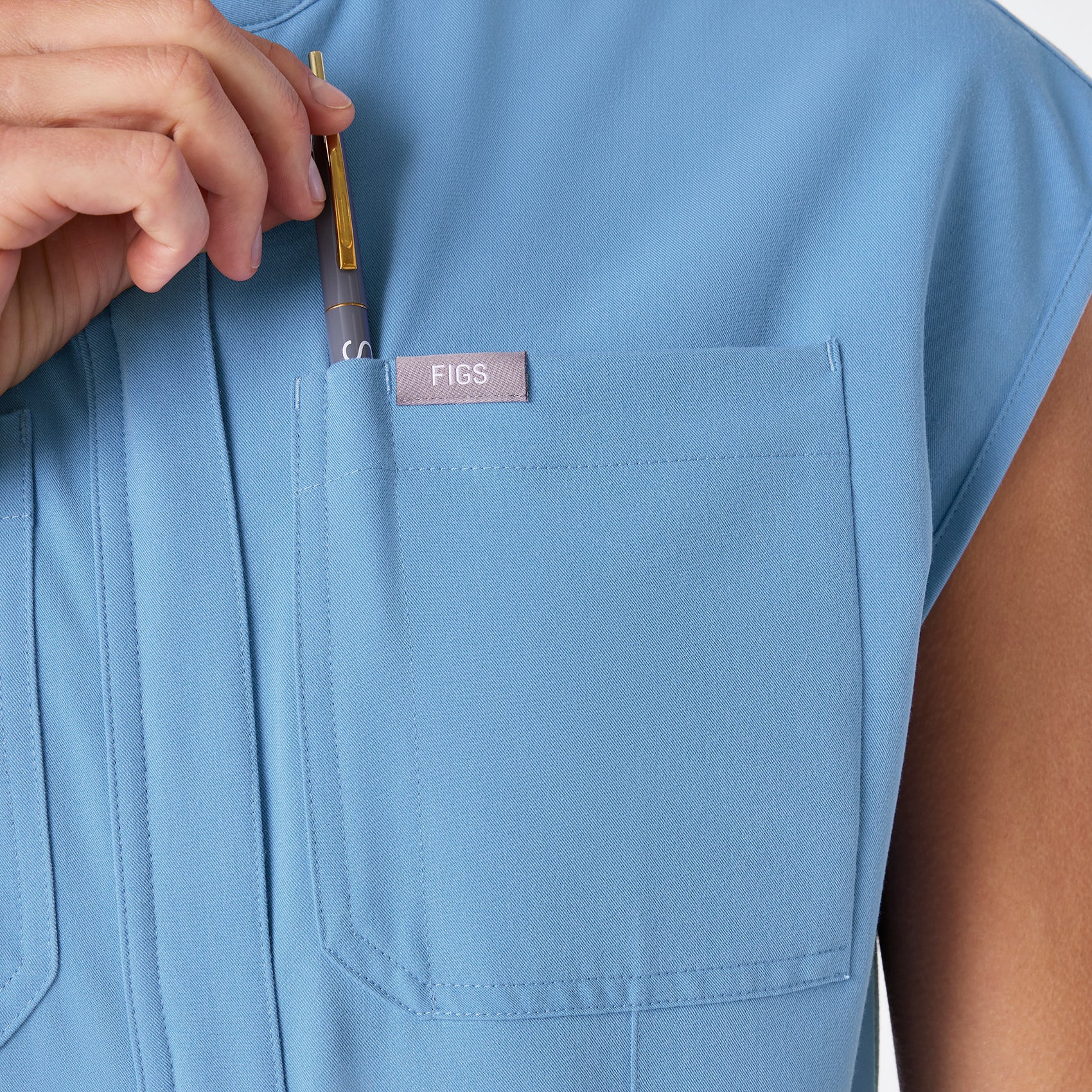 women's Ceil Blue Rafaela Cargo Jogger - ScrubJumpsuit™ - Image 5
