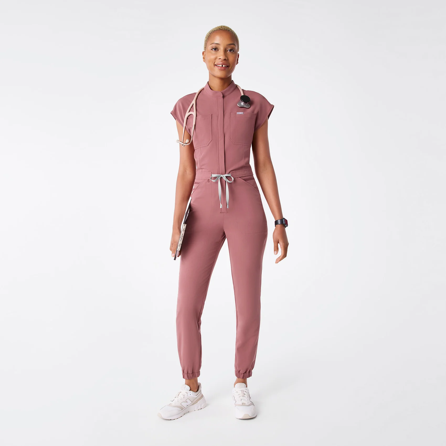 women's Mauve Rafaela Cargo Jogger - ScrubJumpsuit™