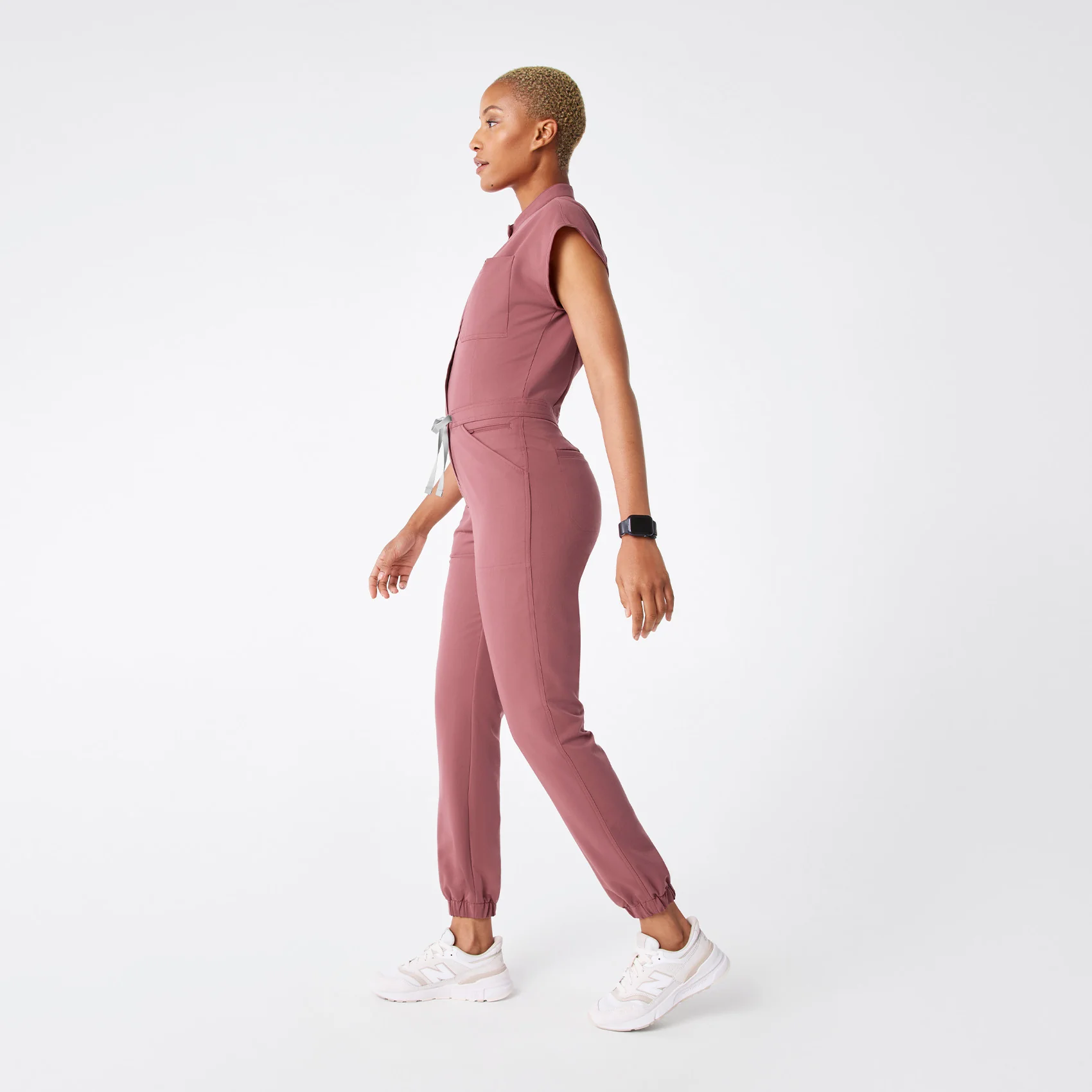 women's Mauve Rafaela Cargo Jogger - ScrubJumpsuit™ - Image 3