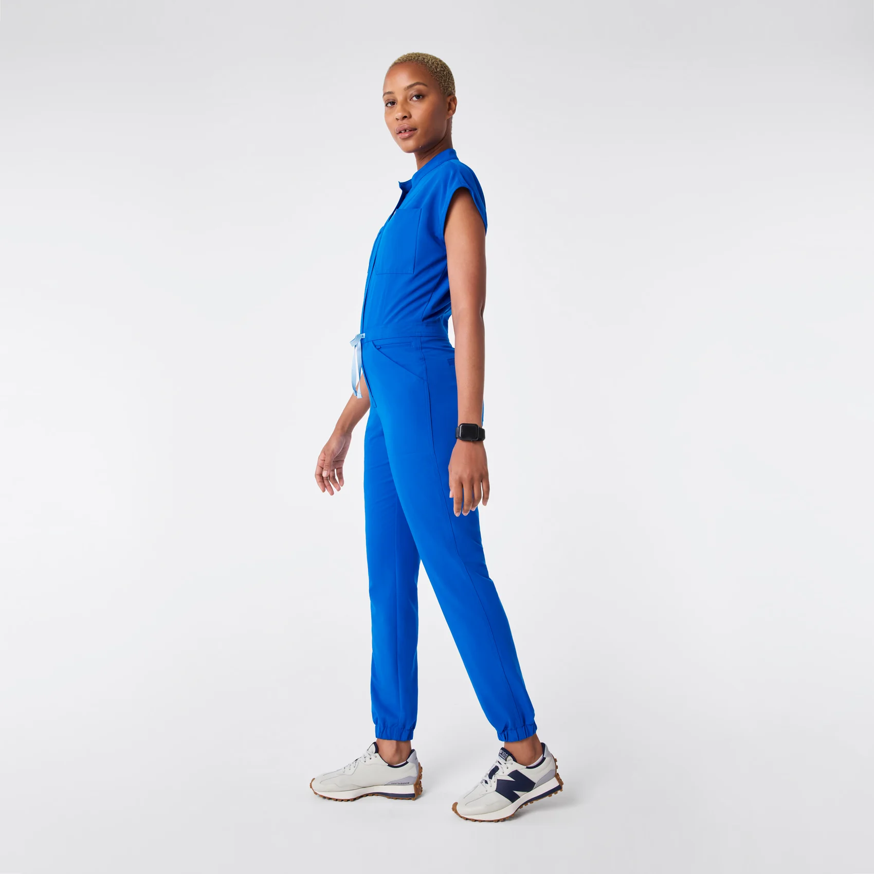 women's Royal Blue Rafaela Cargo Jogger - ScrubJumpsuit™ - Image 3