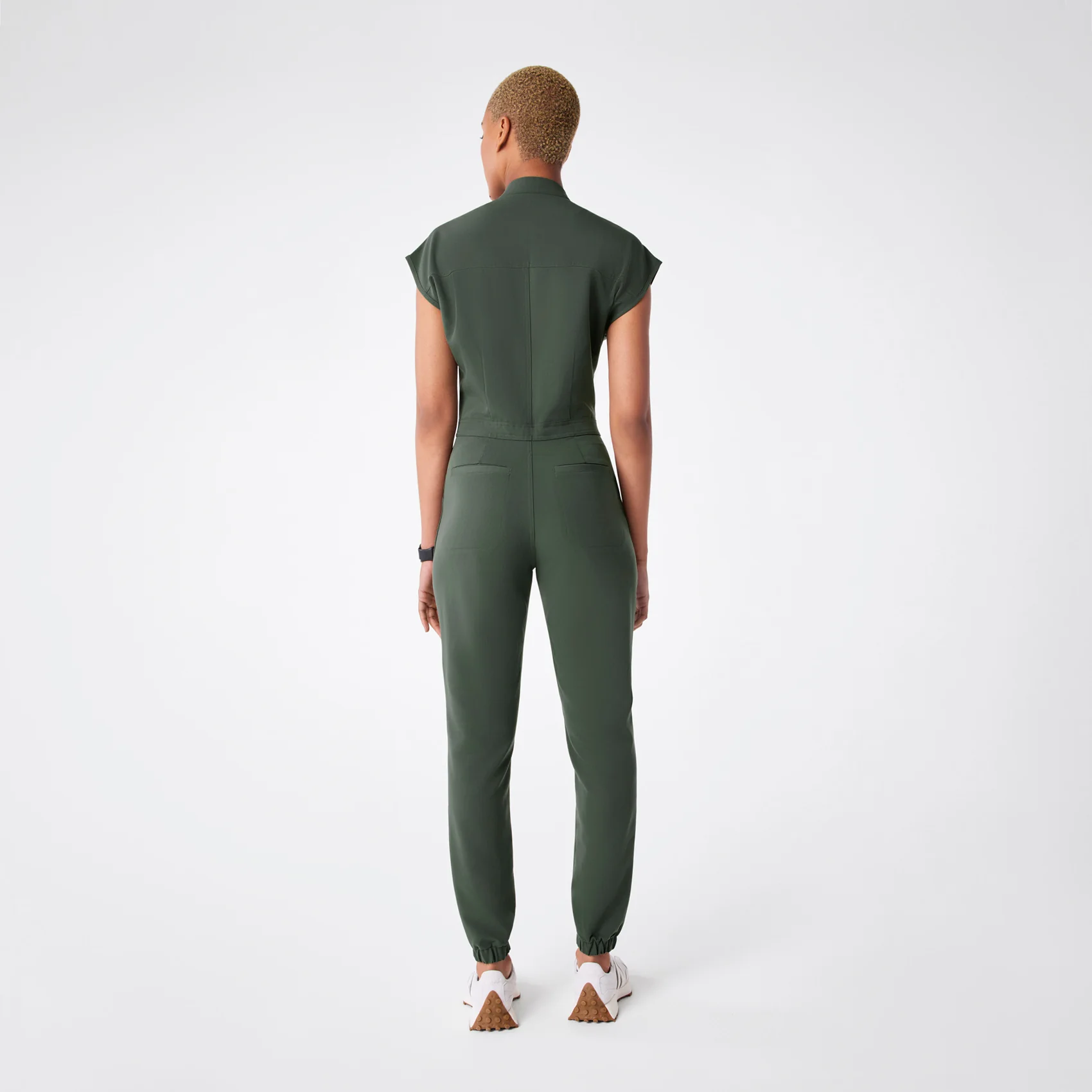 women's Moss Rafaela Cargo Jogger - Petite ScrubJumpsuit™ - Image 2